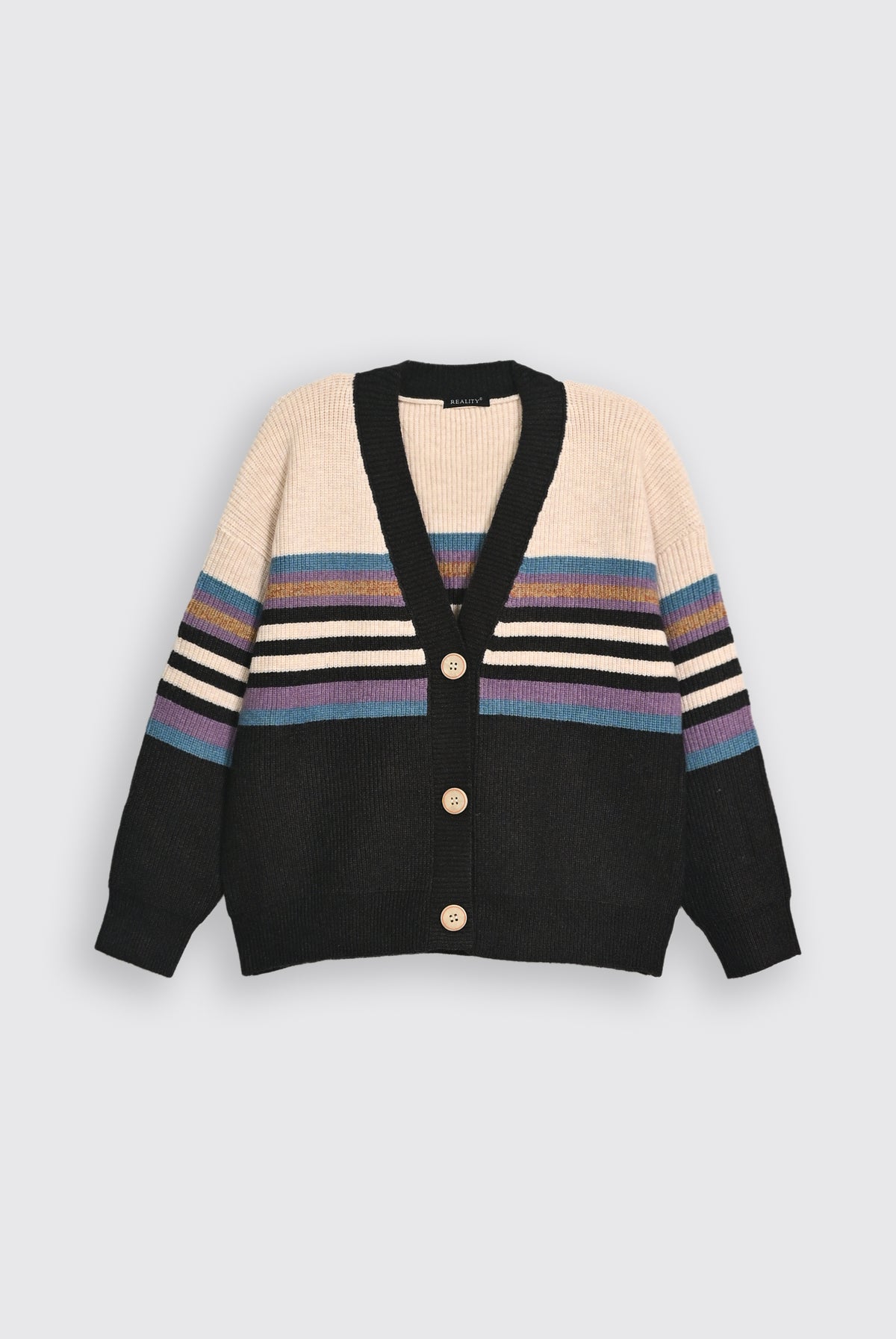 LADIES BLACK SWEATER