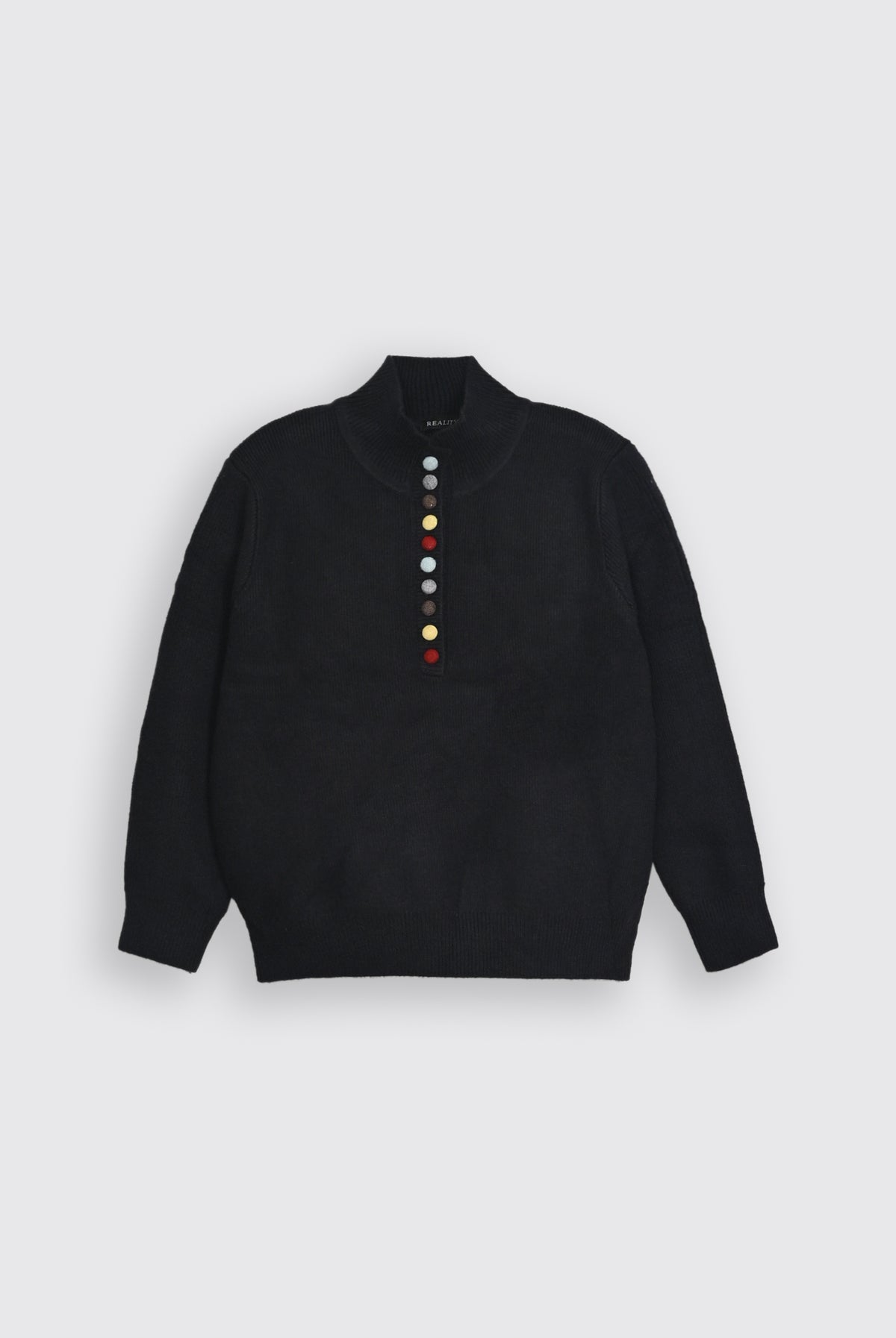 NAVY SWEATER Reality