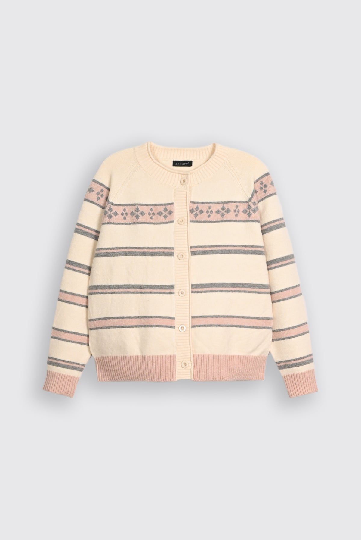 LADIES CREAM SWEATER Reality