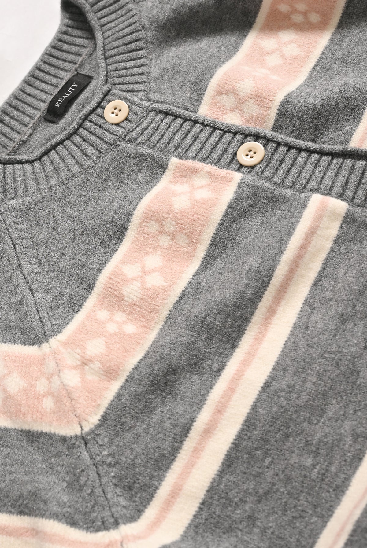 GRAY SWEATER Reality