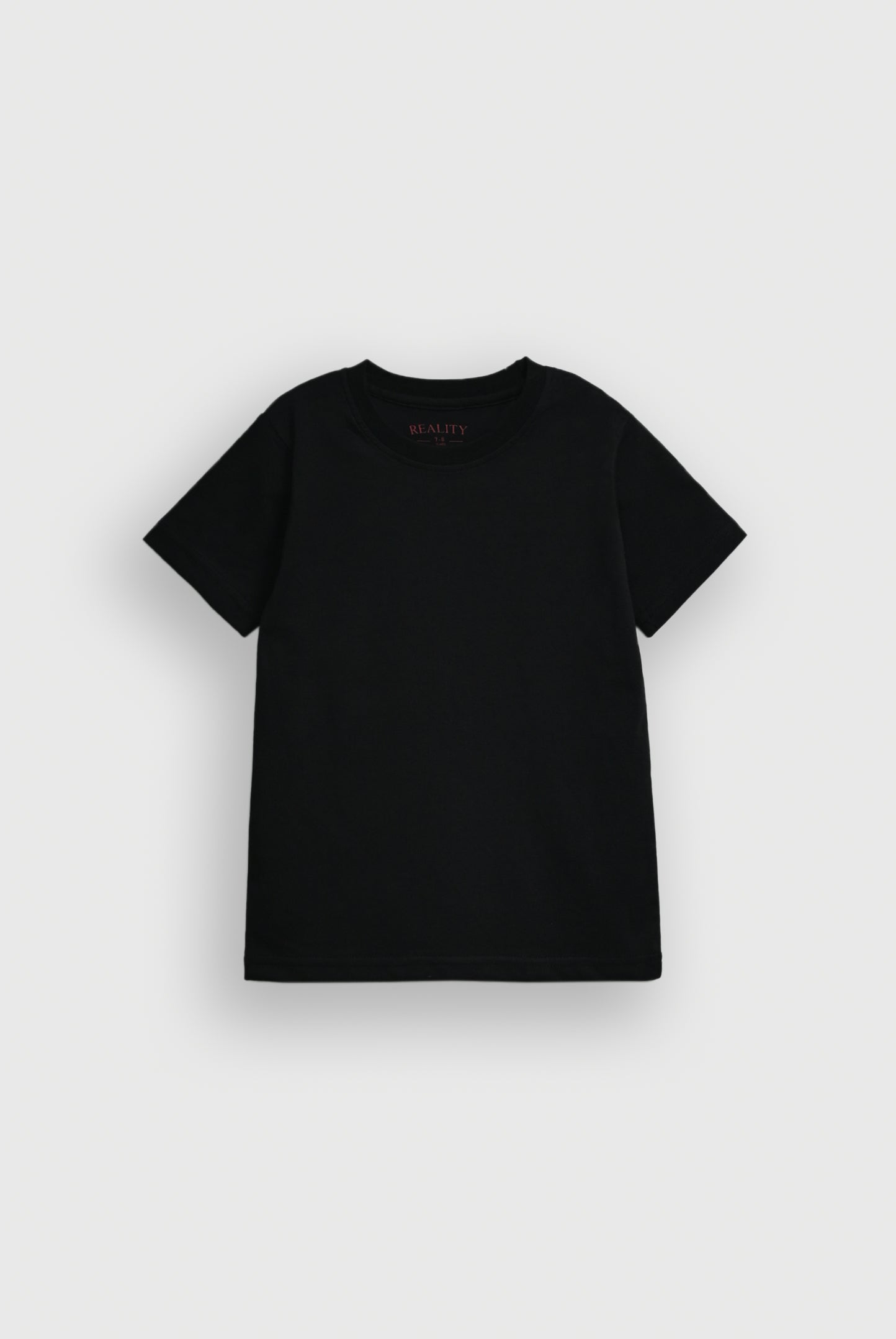 Boys BLACK T-SHIRT Reality