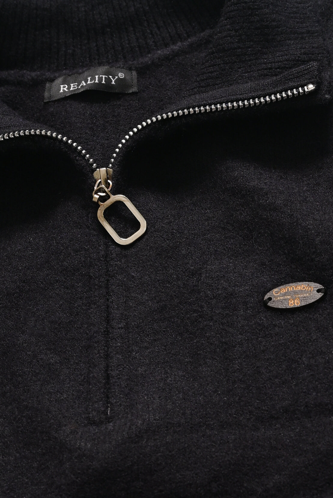 LADIES NAVY SWEATER Reality