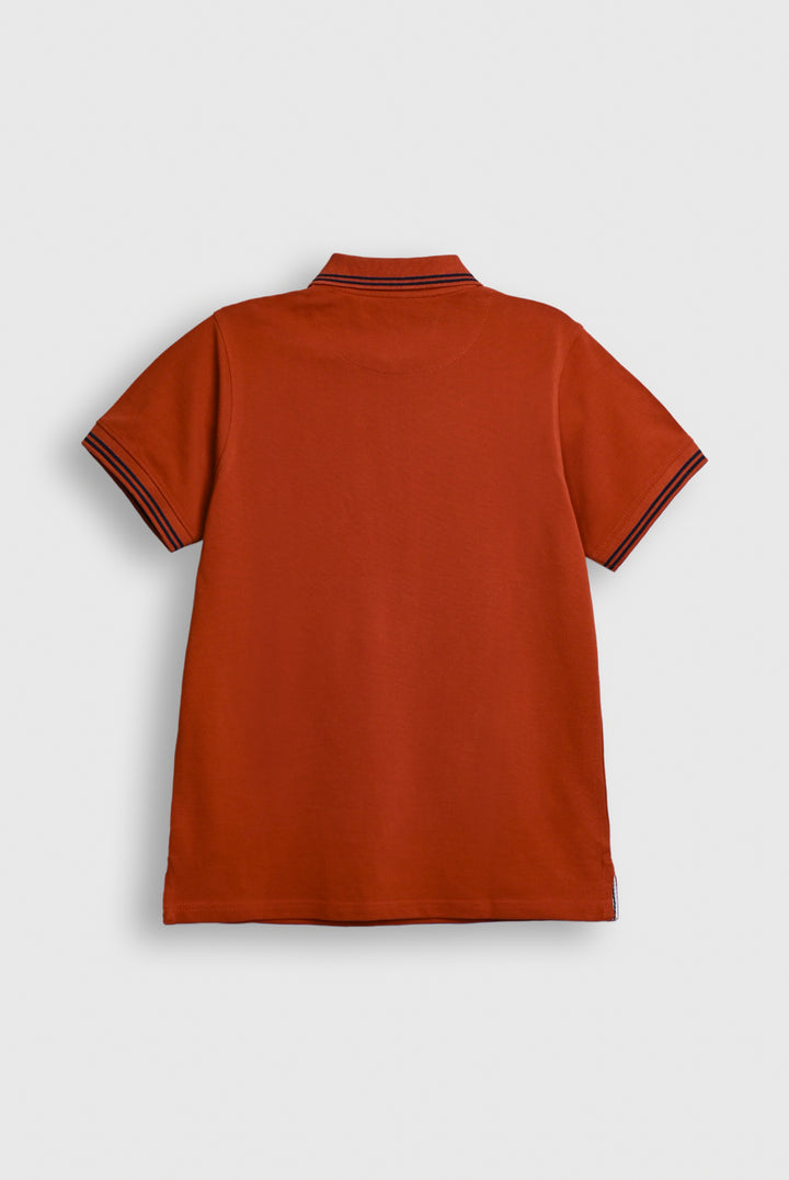 MEN RUST ZIP POLO Reality