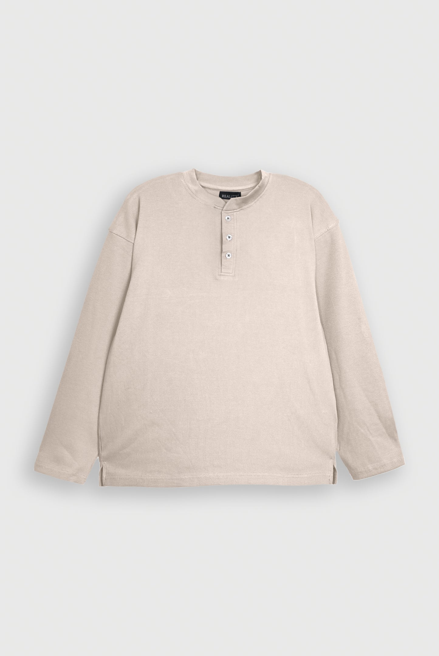 HENLEY NECK skin TEE