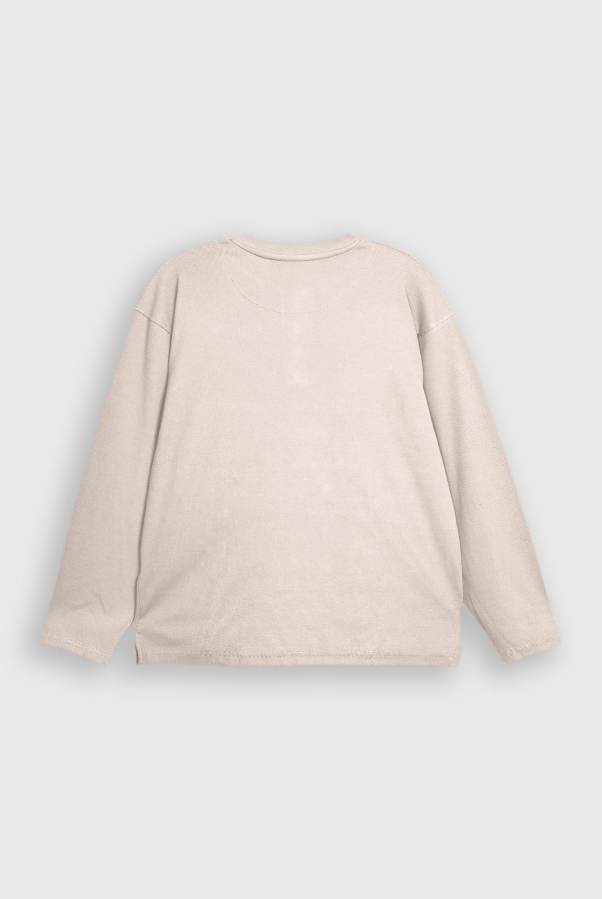HENLEY NECK skin TEE