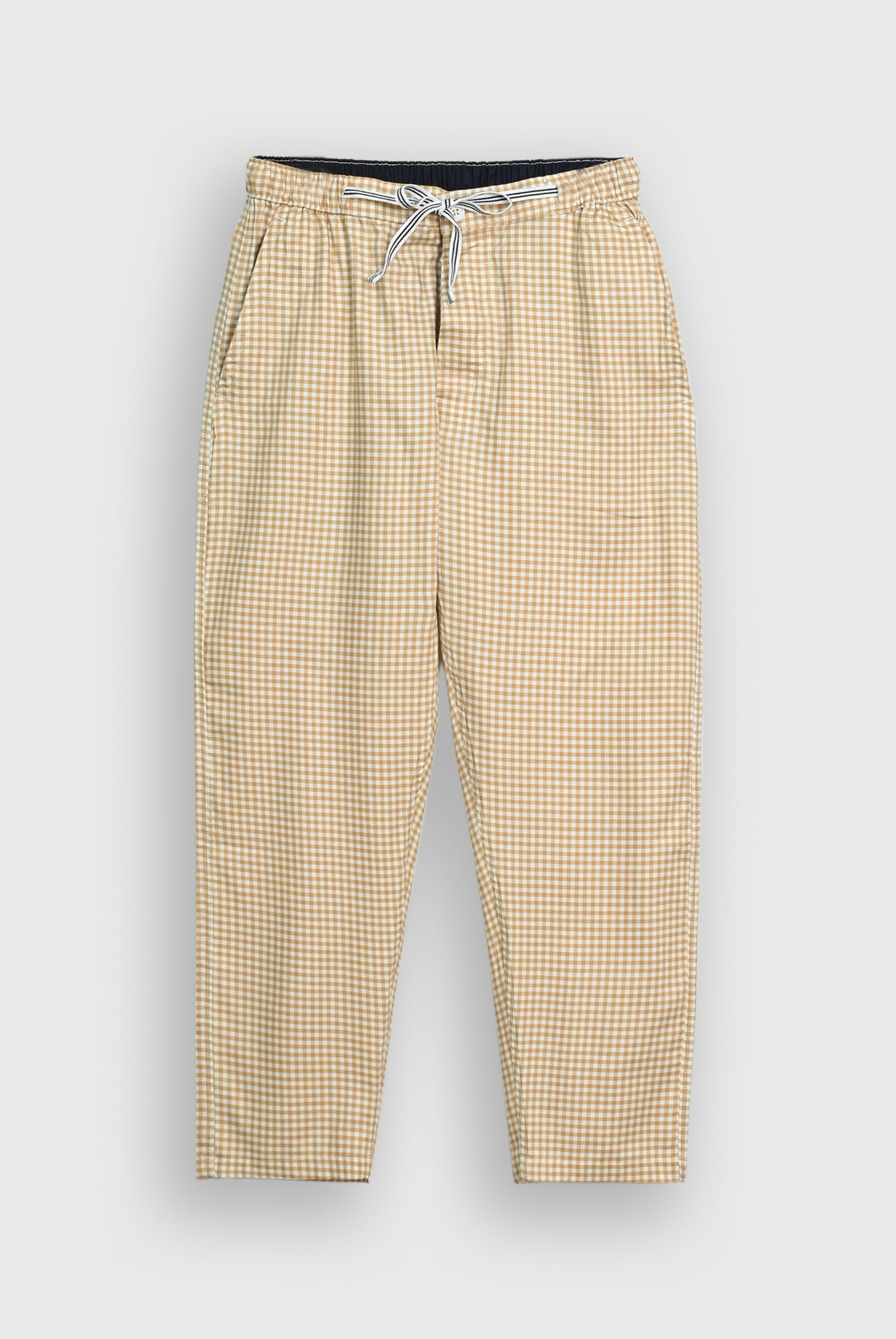 YELLOW CHECK TROUSER Reality