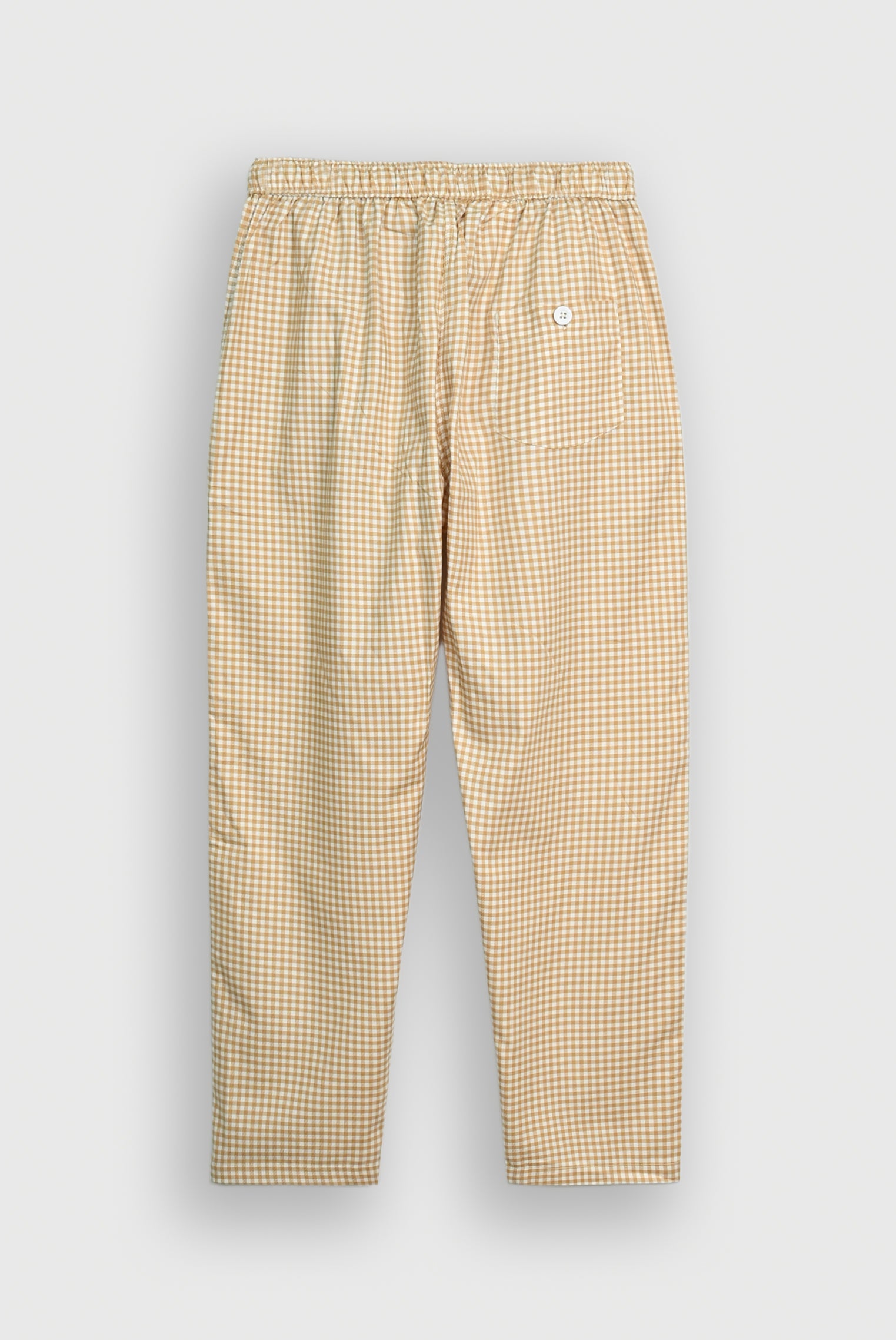 YELLOW CHECK TROUSER Reality