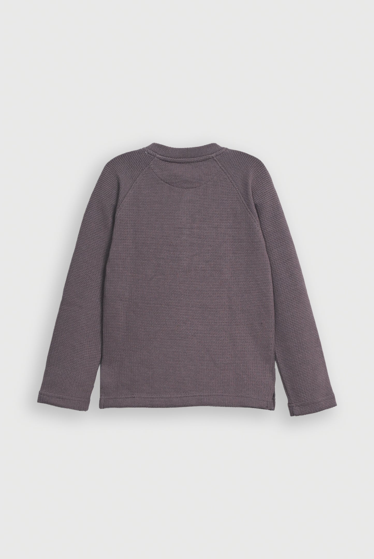 RAGLAN SLEEVES CHARCOAL TEE