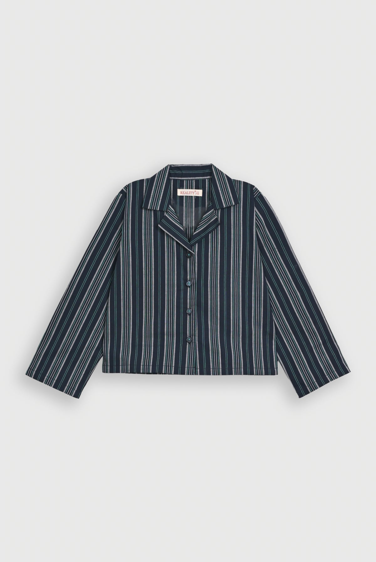 STRIPED navy CO-ORD SET