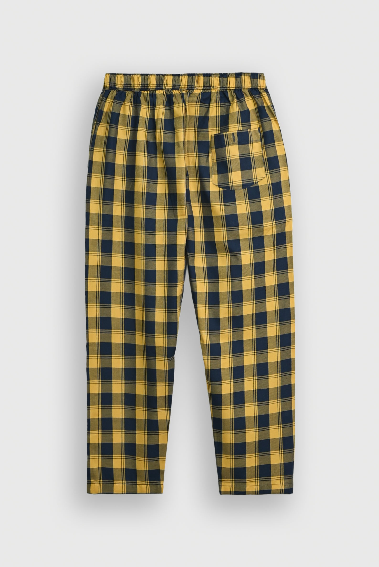 MUSTARD CHECK TROUSER Reality