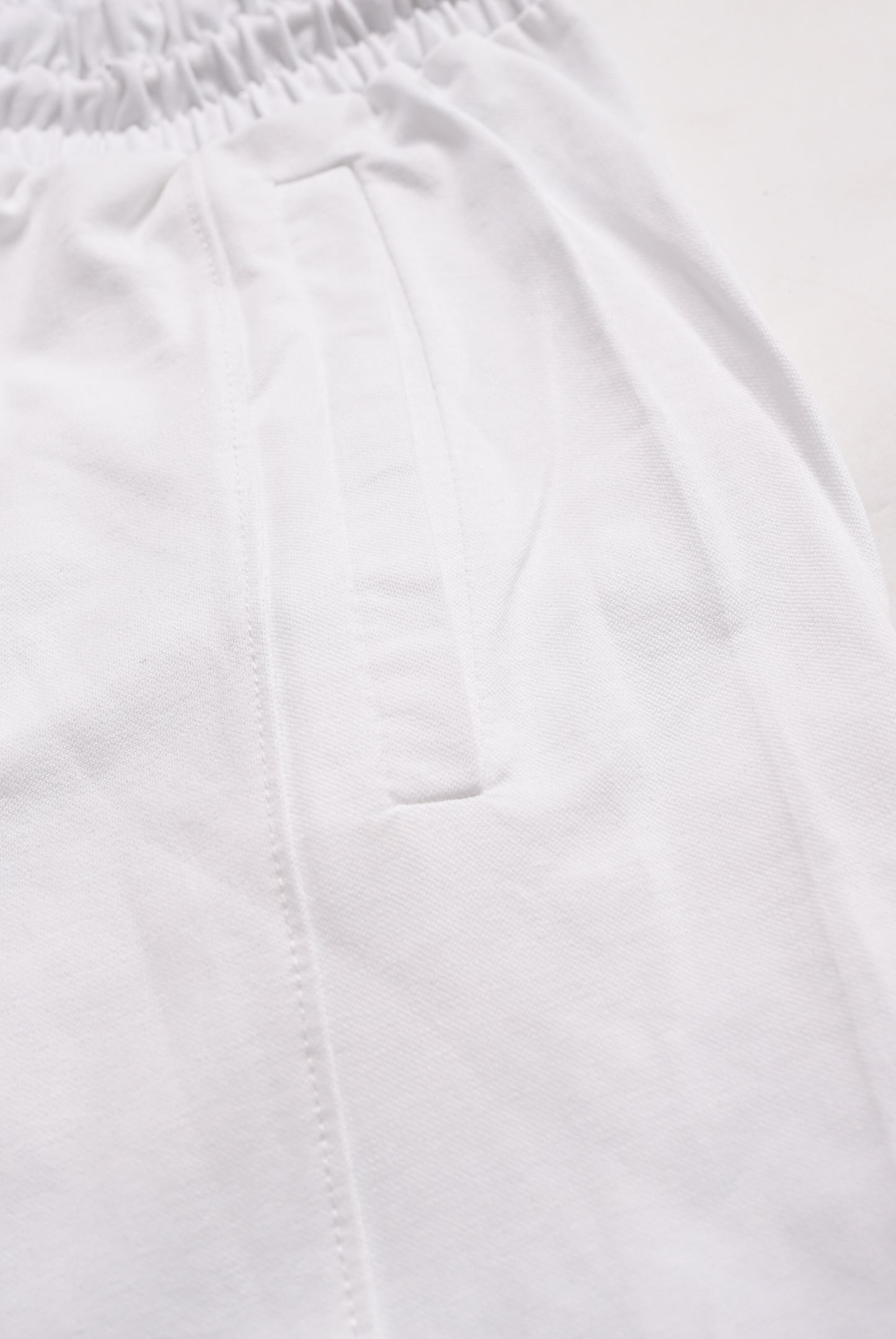 INTERLOCK white TROUSER