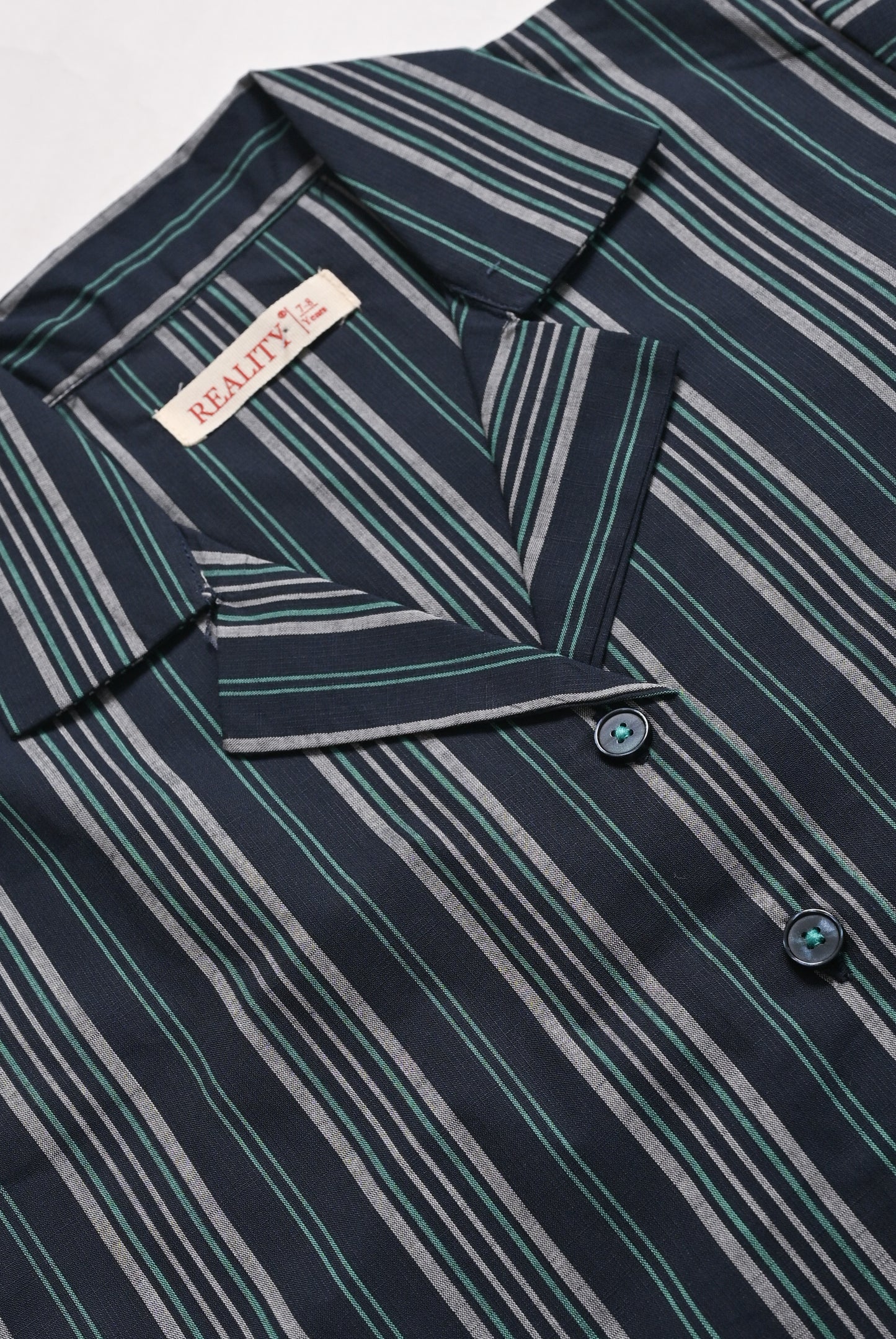 STRIPED navy CO-ORD SET