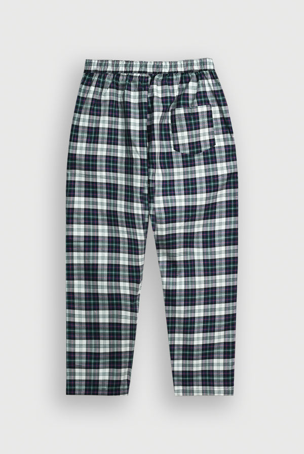 WHITE CHECK TROUSER Reality