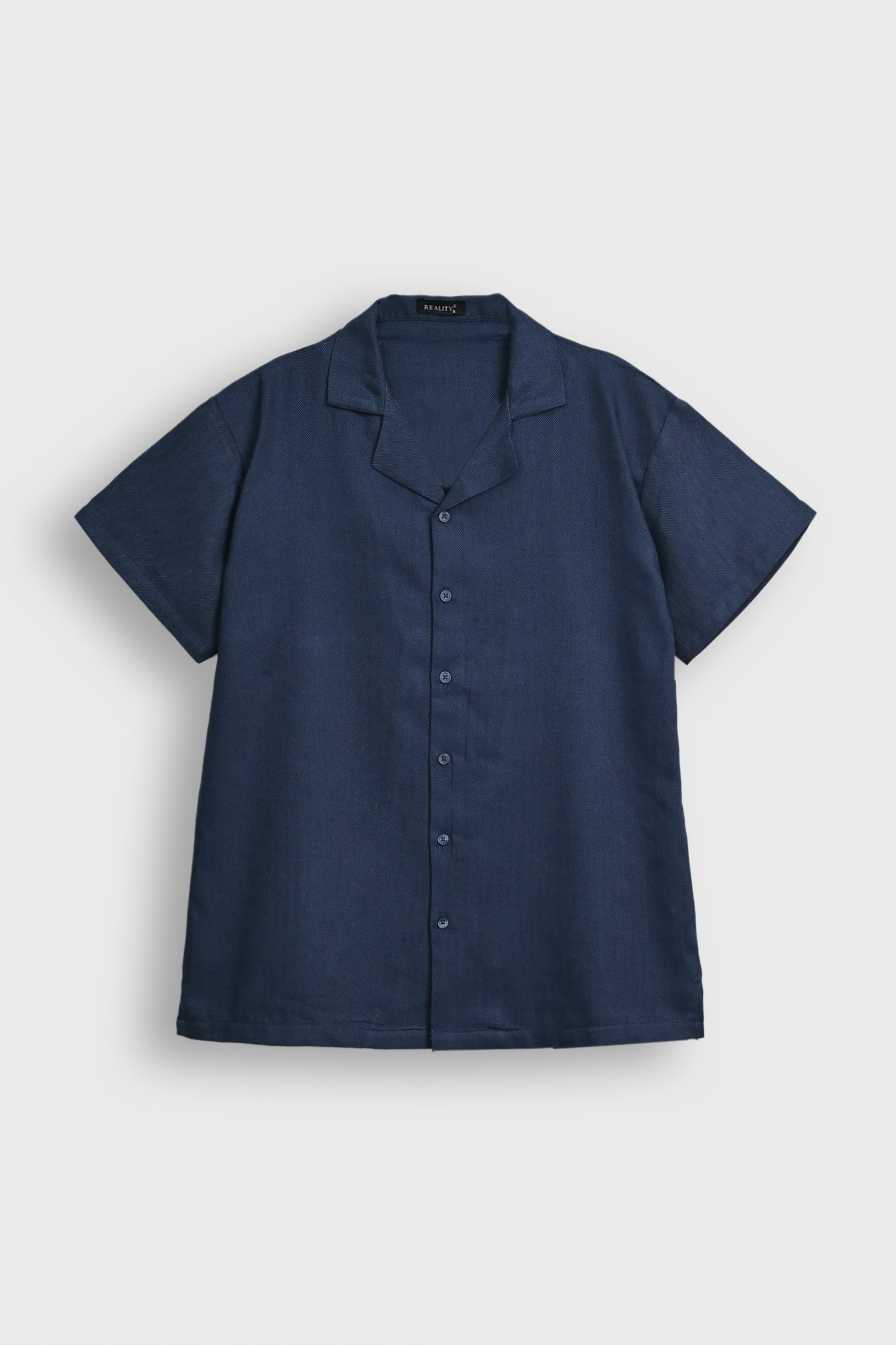 MEN NAVY CASUAL SHIRT Reality