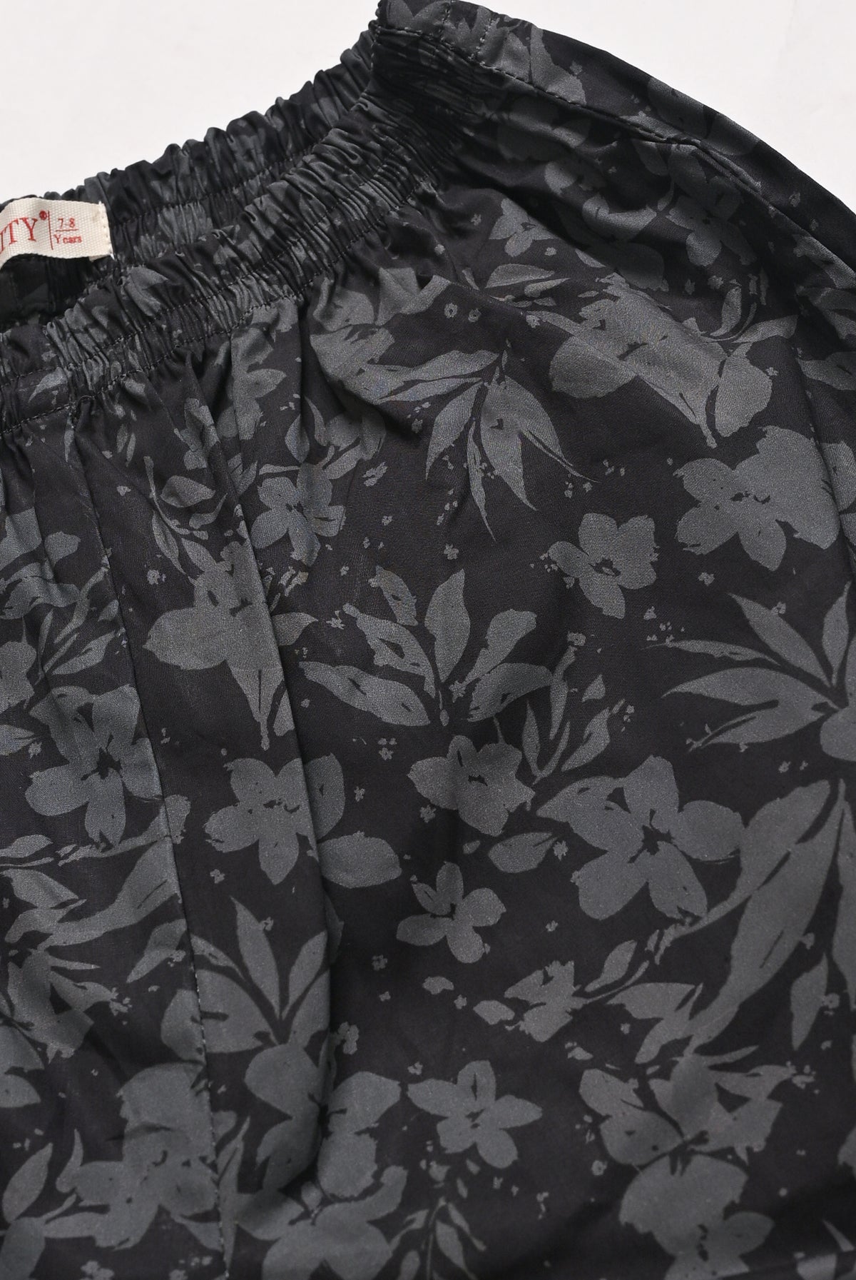 BLACK FLORAL CO-ORD SET Reality