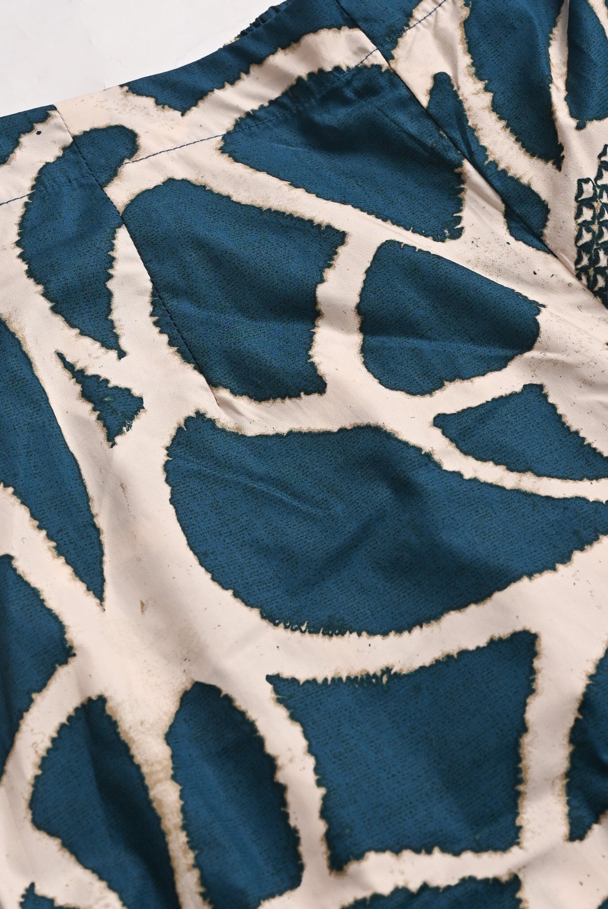 MONO CHROME PRINTED blue SUIT