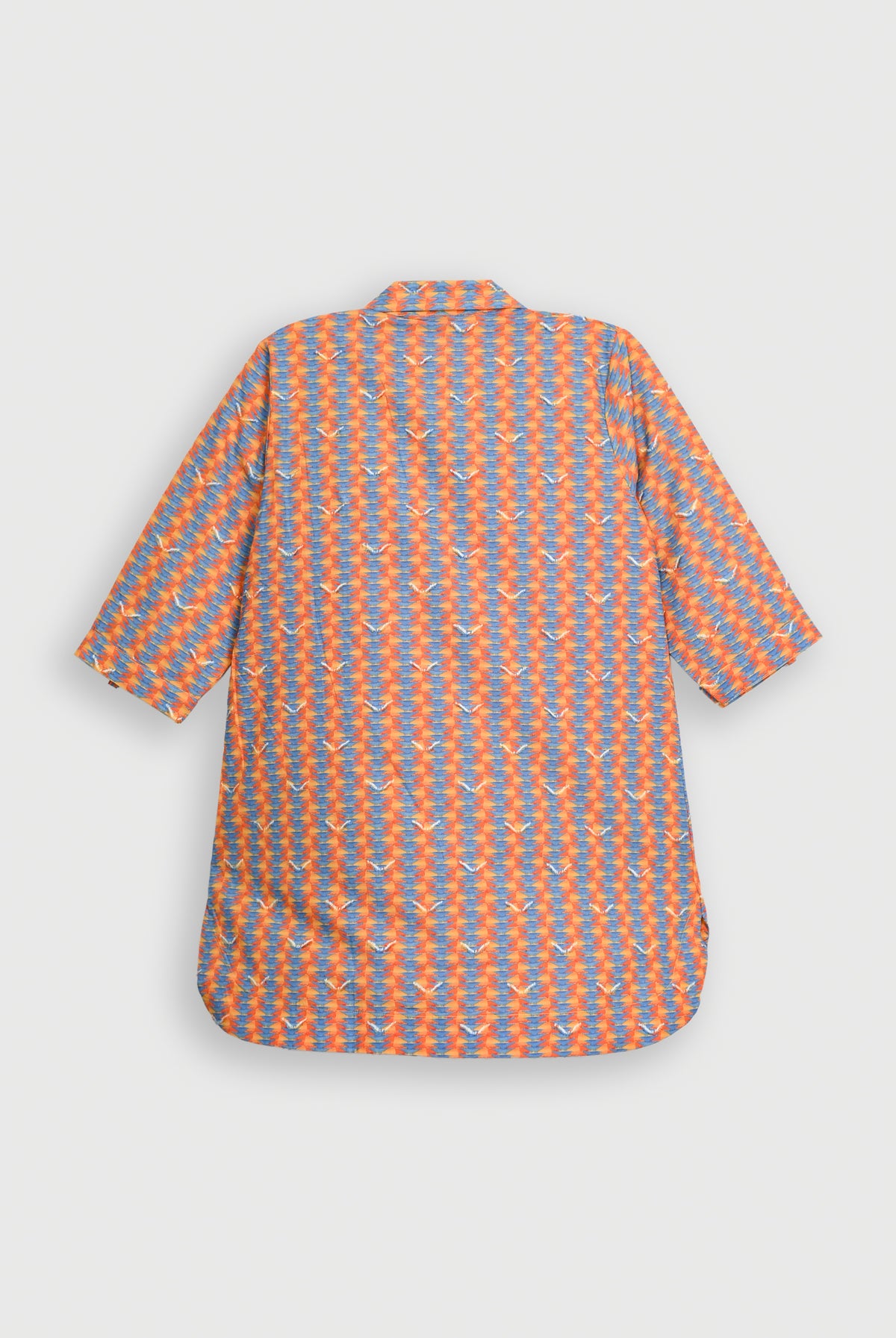 PRINTED ORANGE CO-ORD SET