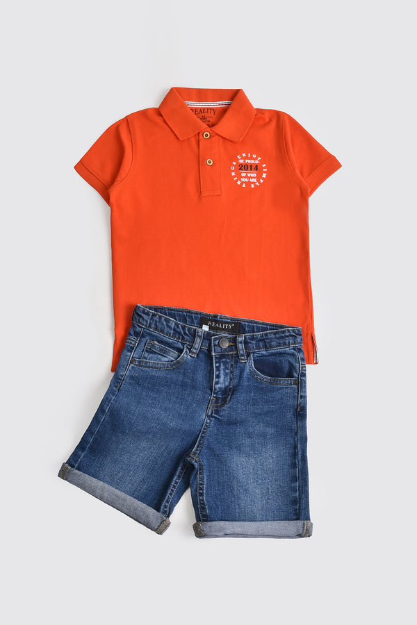 Polo & Short Pair Set