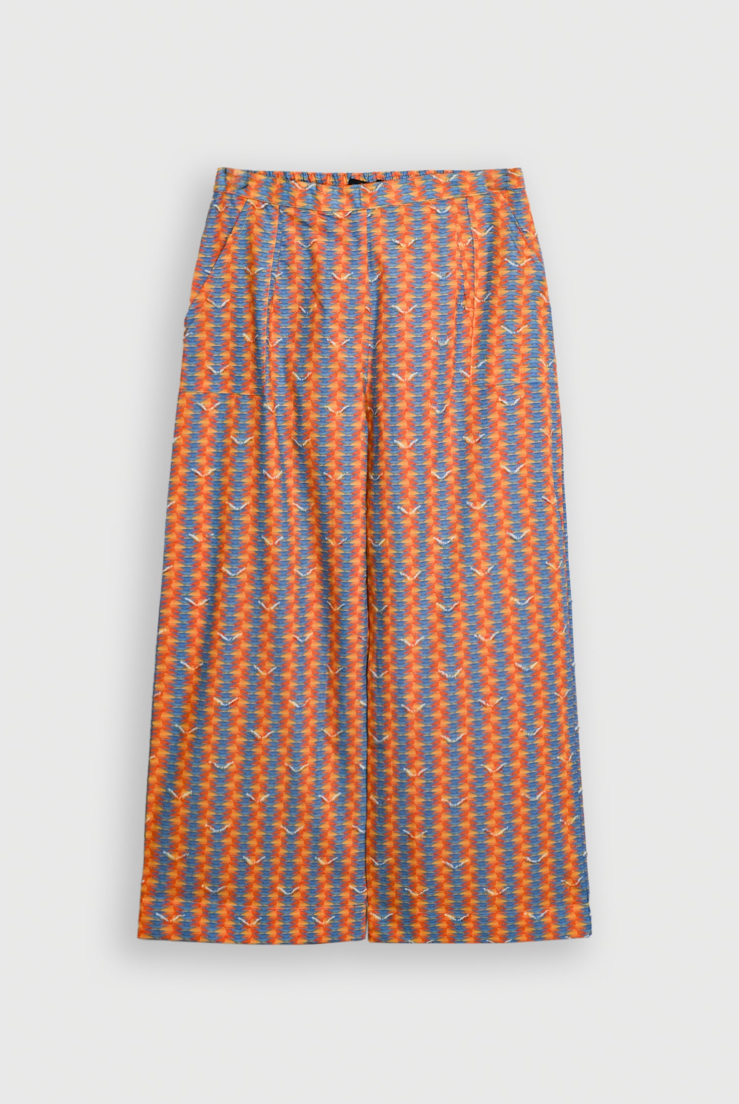 PRINTED ORANGE CO-ORD SET