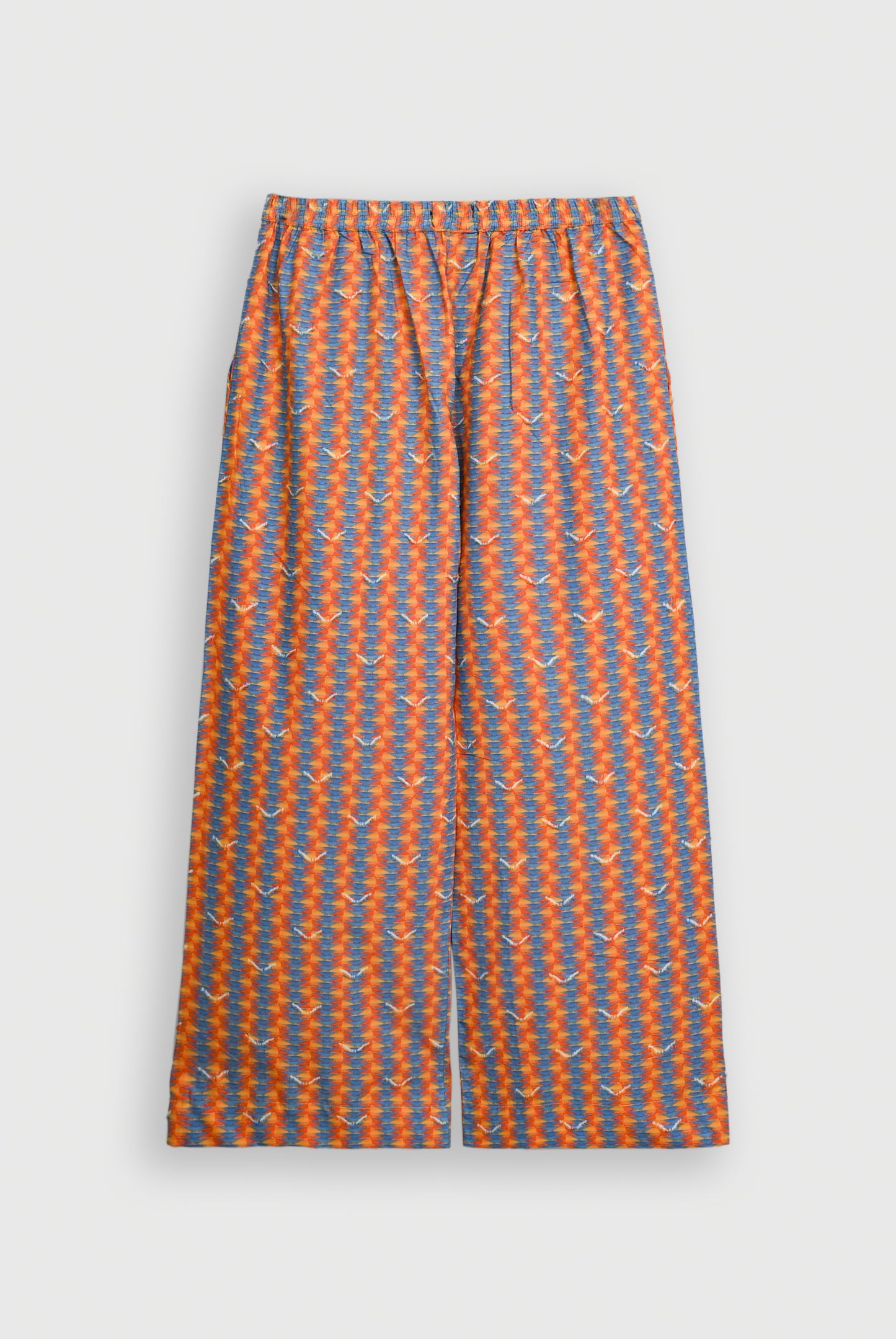 PRINTED ORANGE CO-ORD SET
