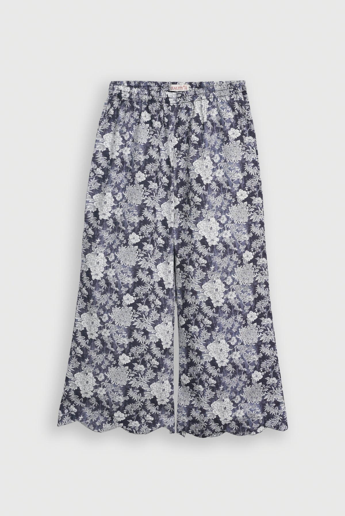 BLACK FLORAL GRAY CO-ORD SET