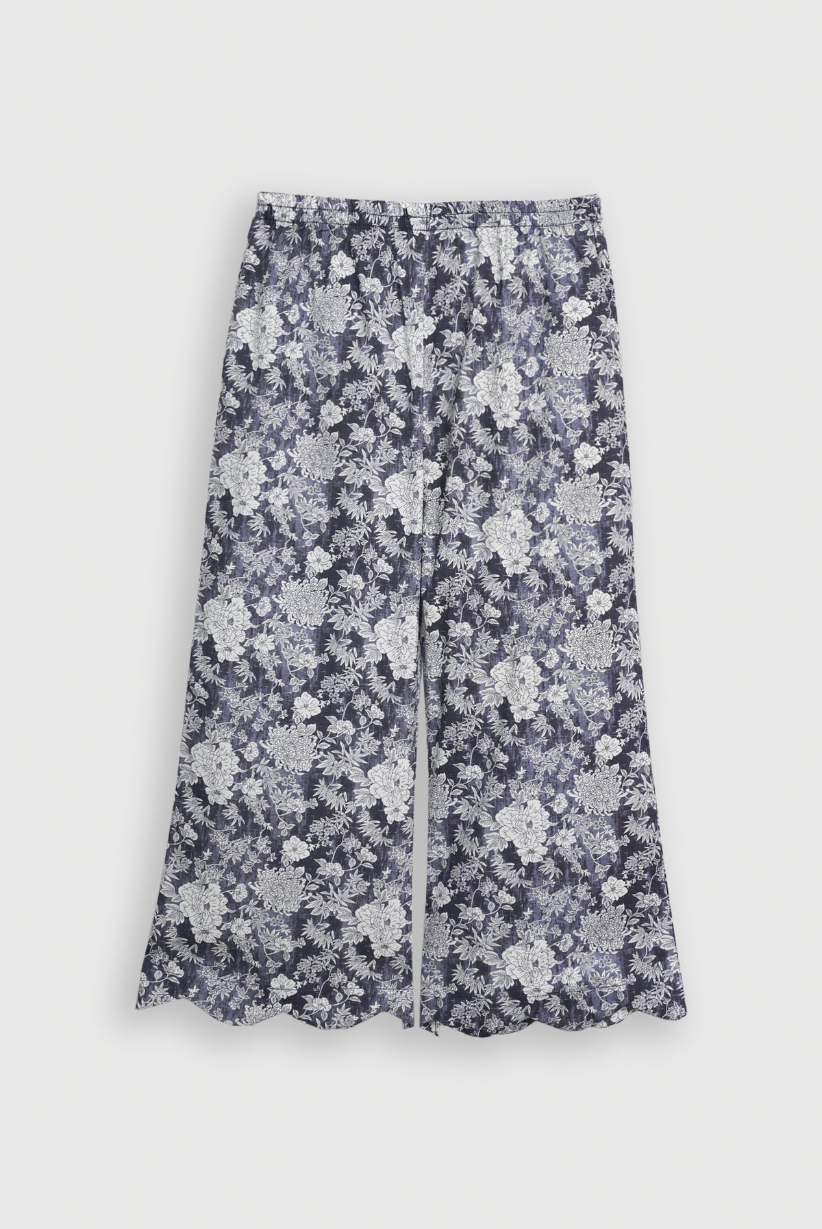 BLACK FLORAL GRAY CO-ORD SET