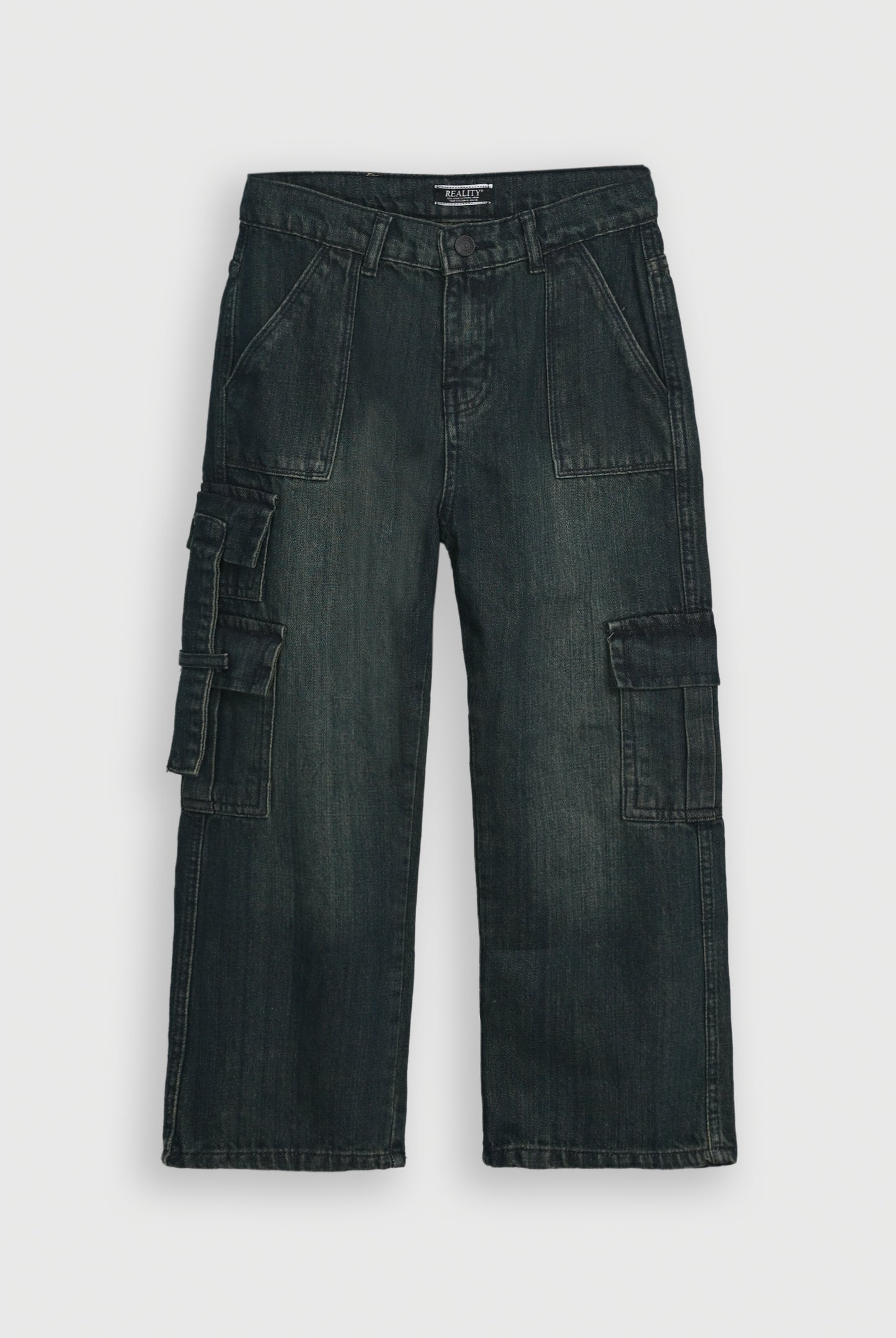 LOOSE FIT DARK BLUE DENIM