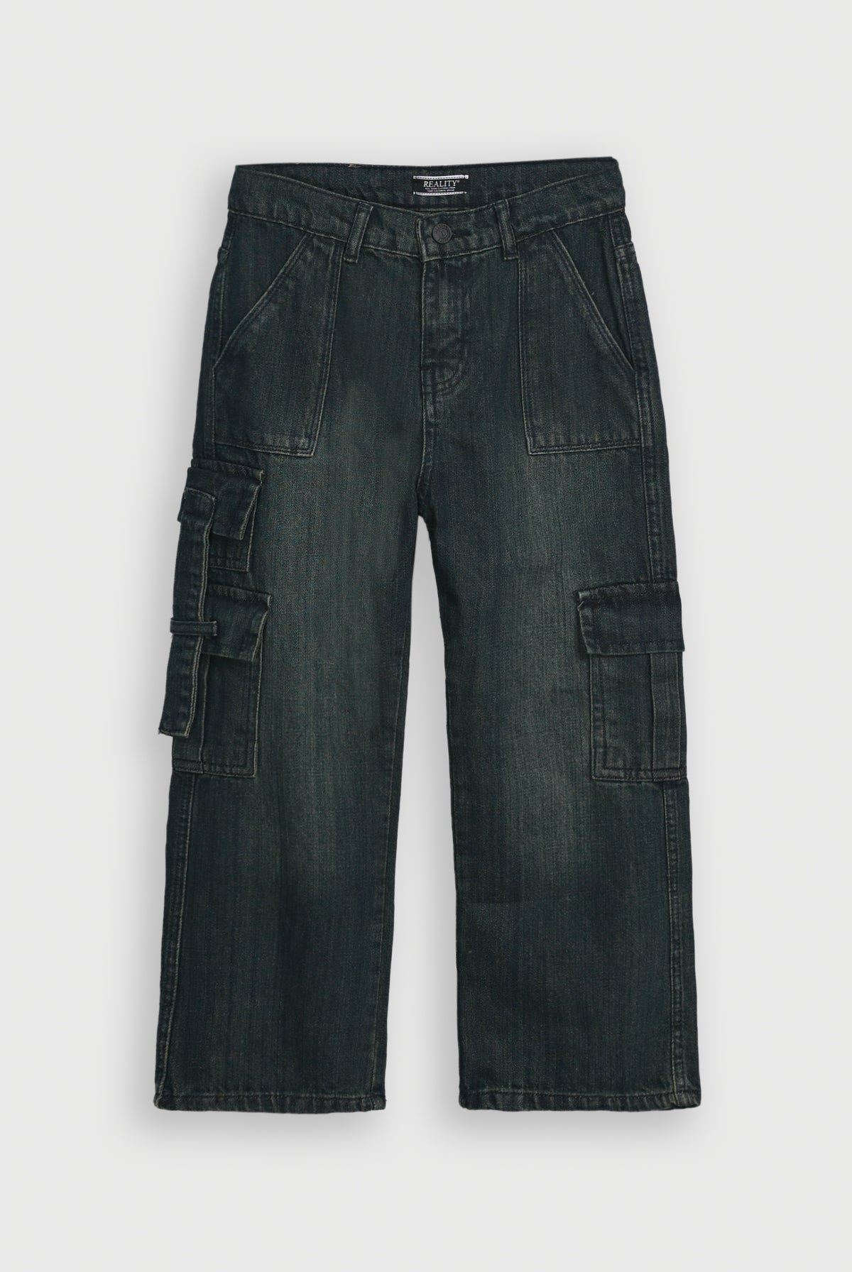 LOOSE FIT DARK BLUE DENIM