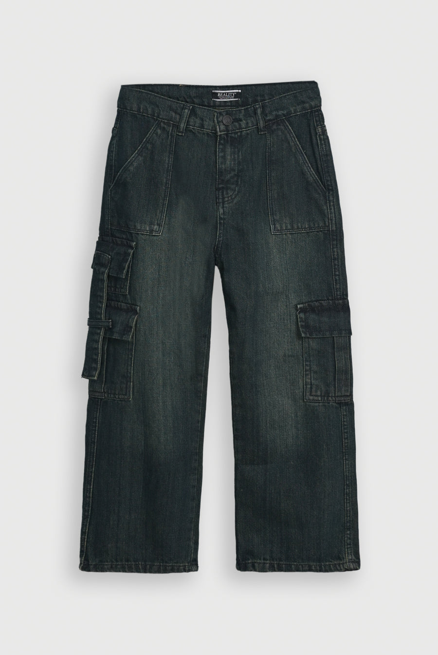 LOOSE FIT DARK BLUE DENIM