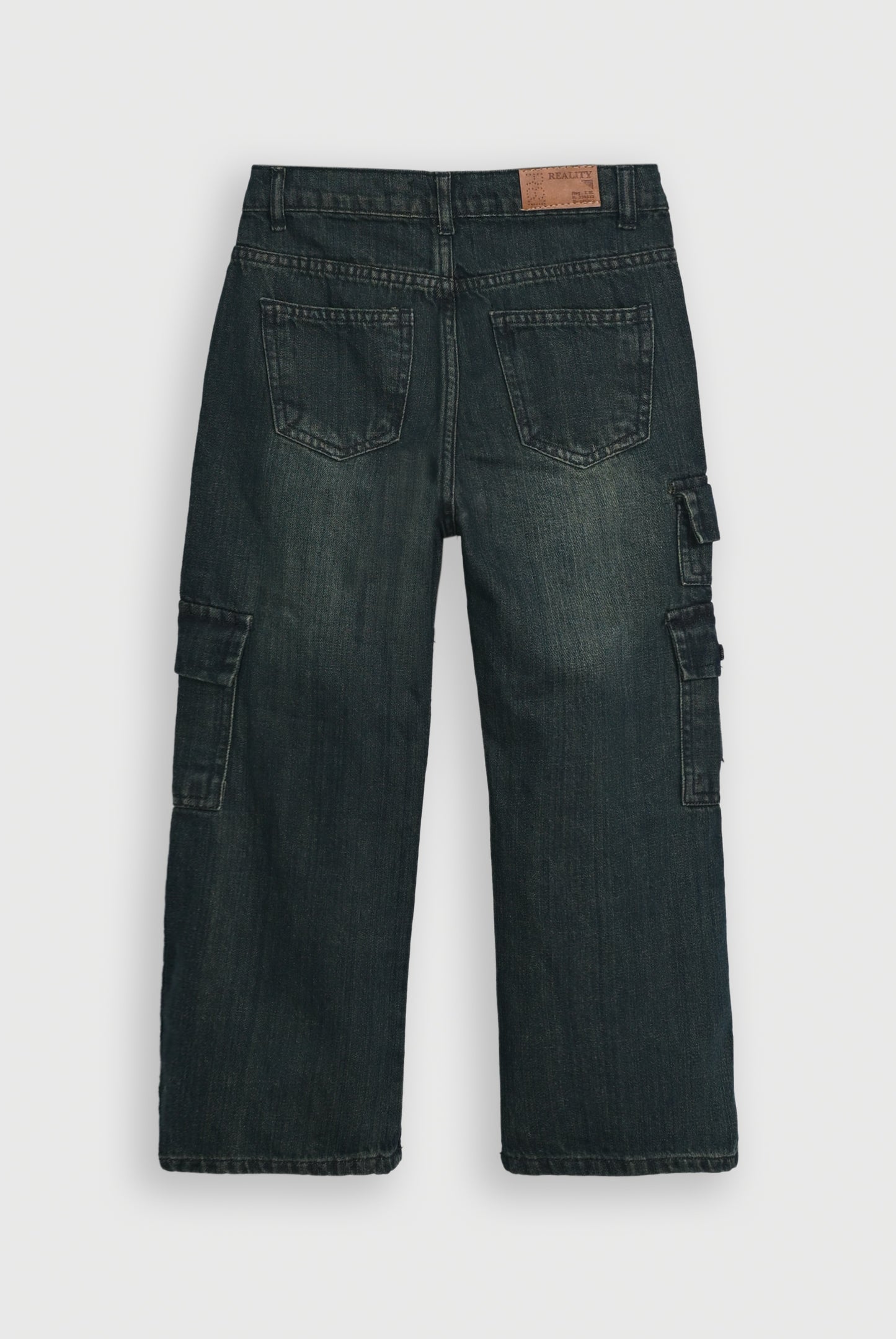LOOSE FIT DARK BLUE DENIM