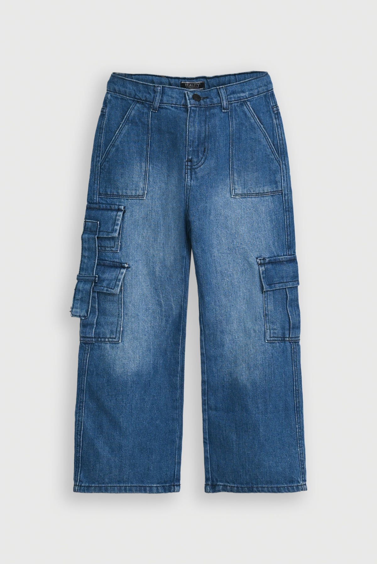 LOOSE FIT LIGHT BLUE DENIM