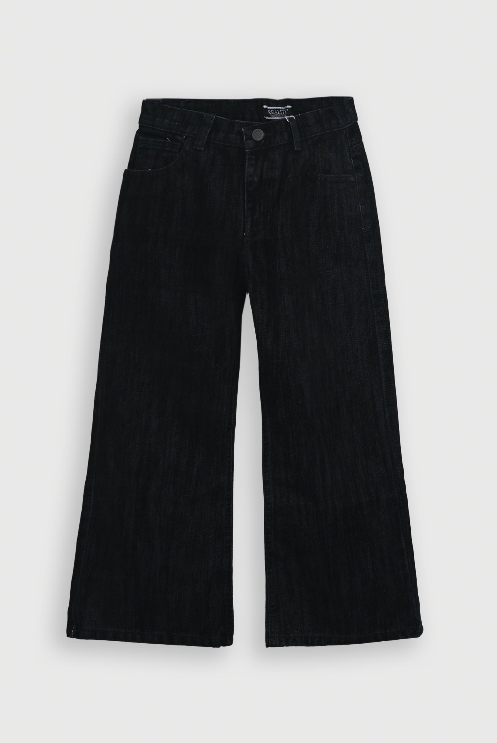LOOSE FIT BLACK DENIM