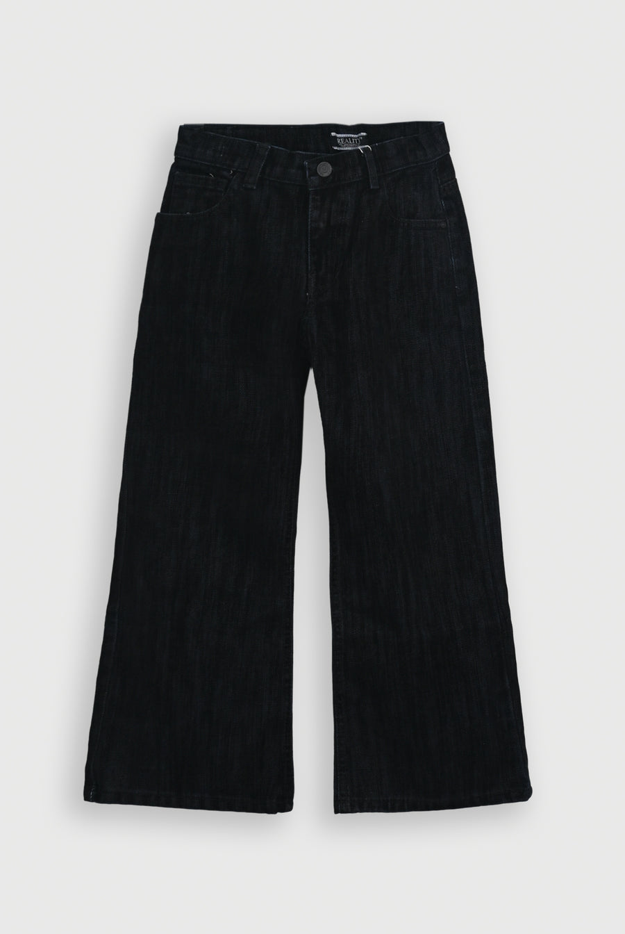 LOOSE FIT BLACK DENIM