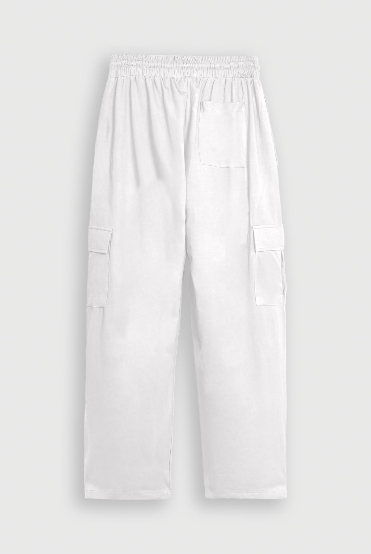 SIX POCKET white TROUSER