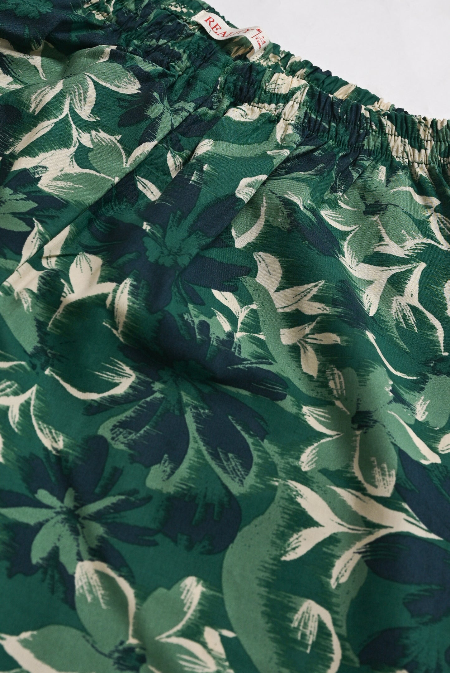 BLACK FLORAL GREEN CO-ORD SET