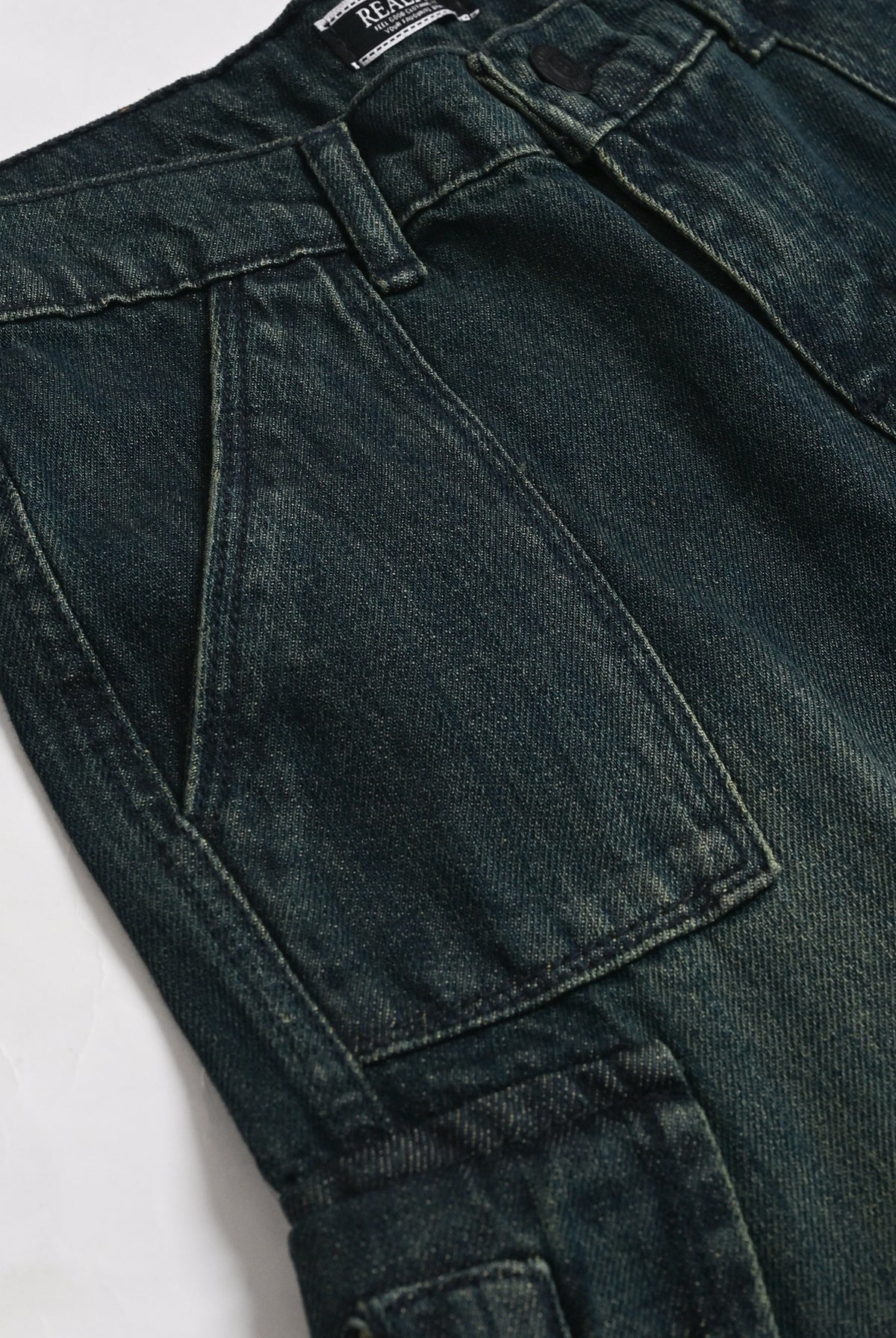 LOOSE FIT DARK BLUE DENIM