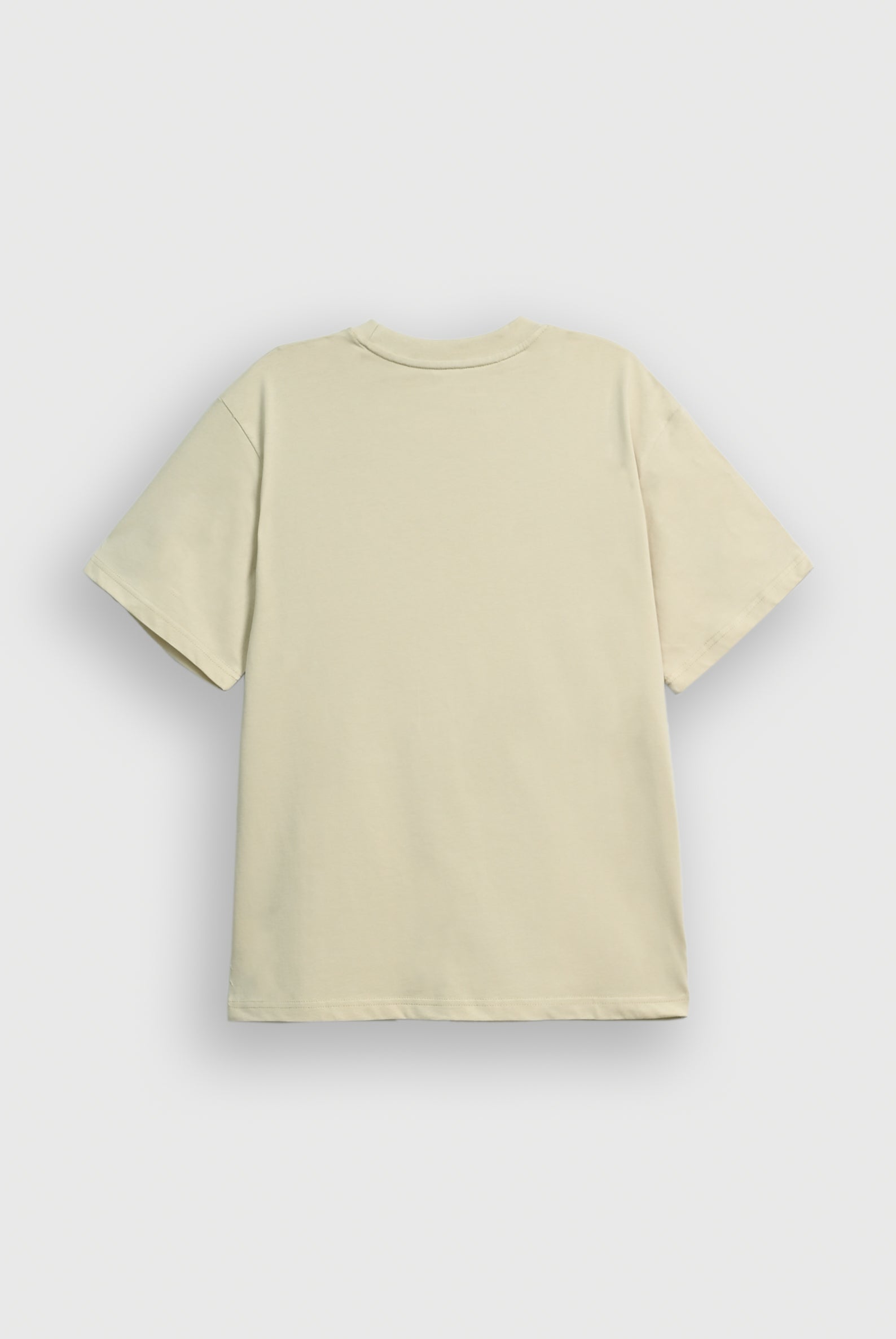 MEN CREAM DOWN SHOULDER T-SHIRT Reality