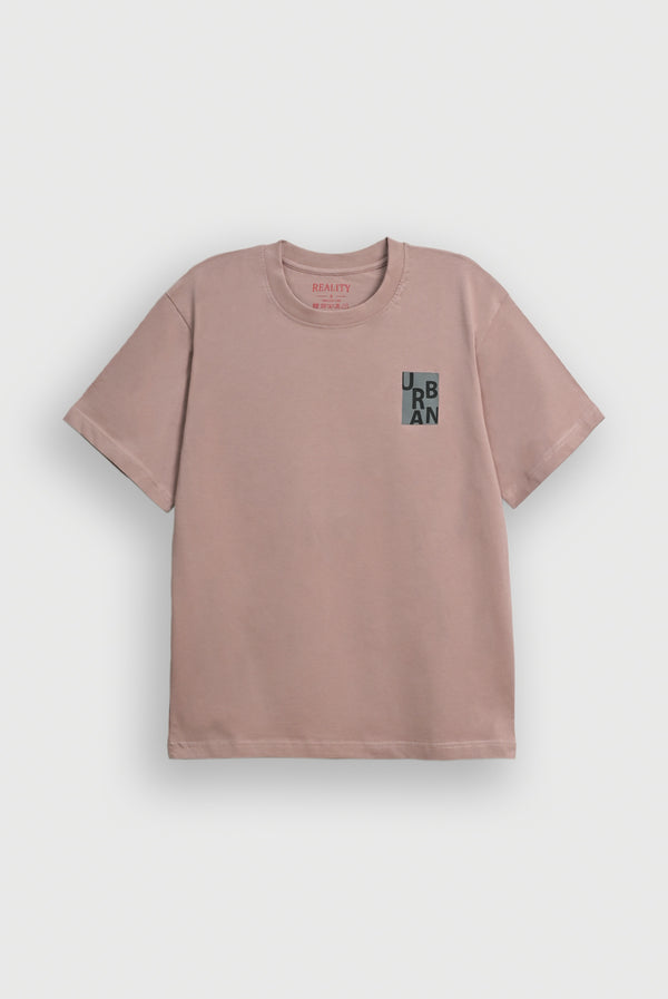 MENS TEA PINK T-SHIRT Reality