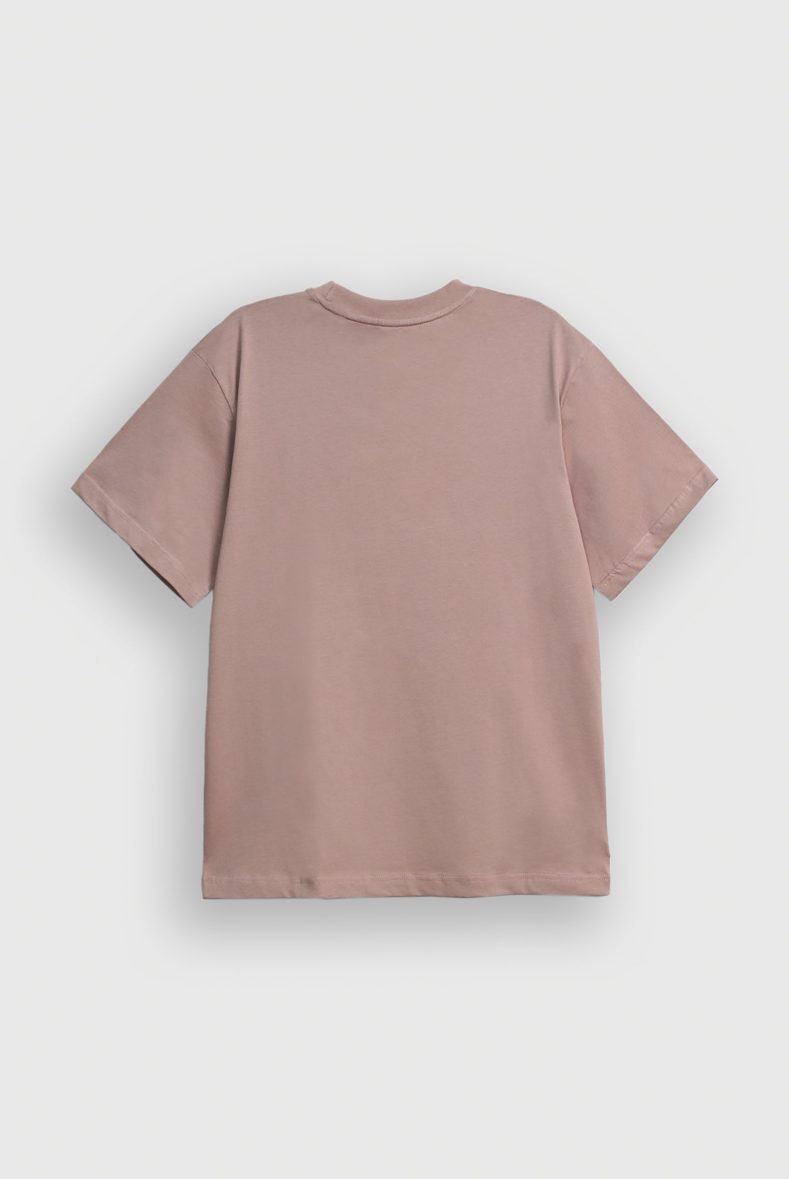 MEN TEA PINK DOWN SHOULDERT-SHIRT Reality