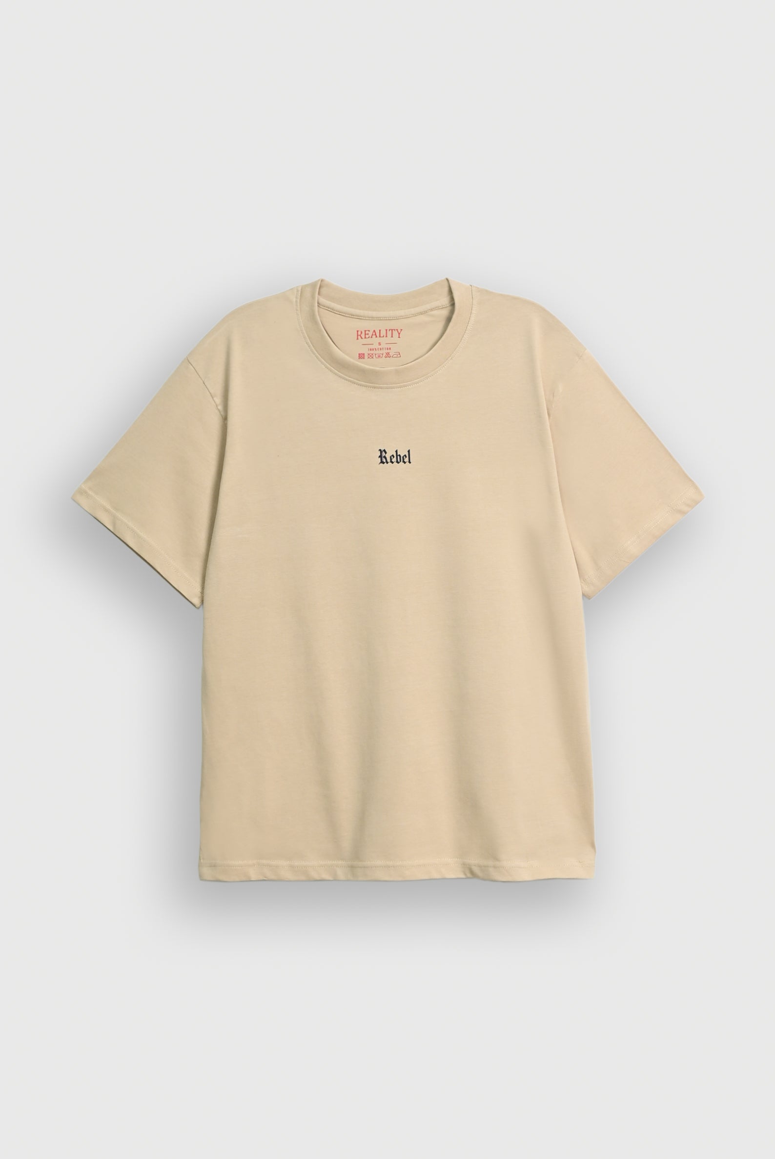 MEN SKIN DOWN SHOULDER T-SHIRT Reality