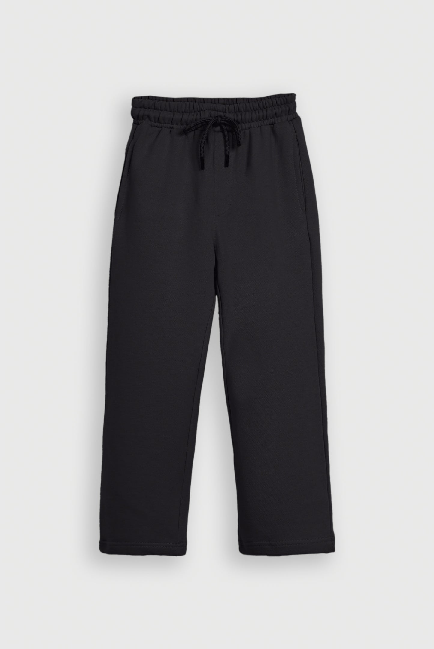 BASIC TERRY black TROUSER