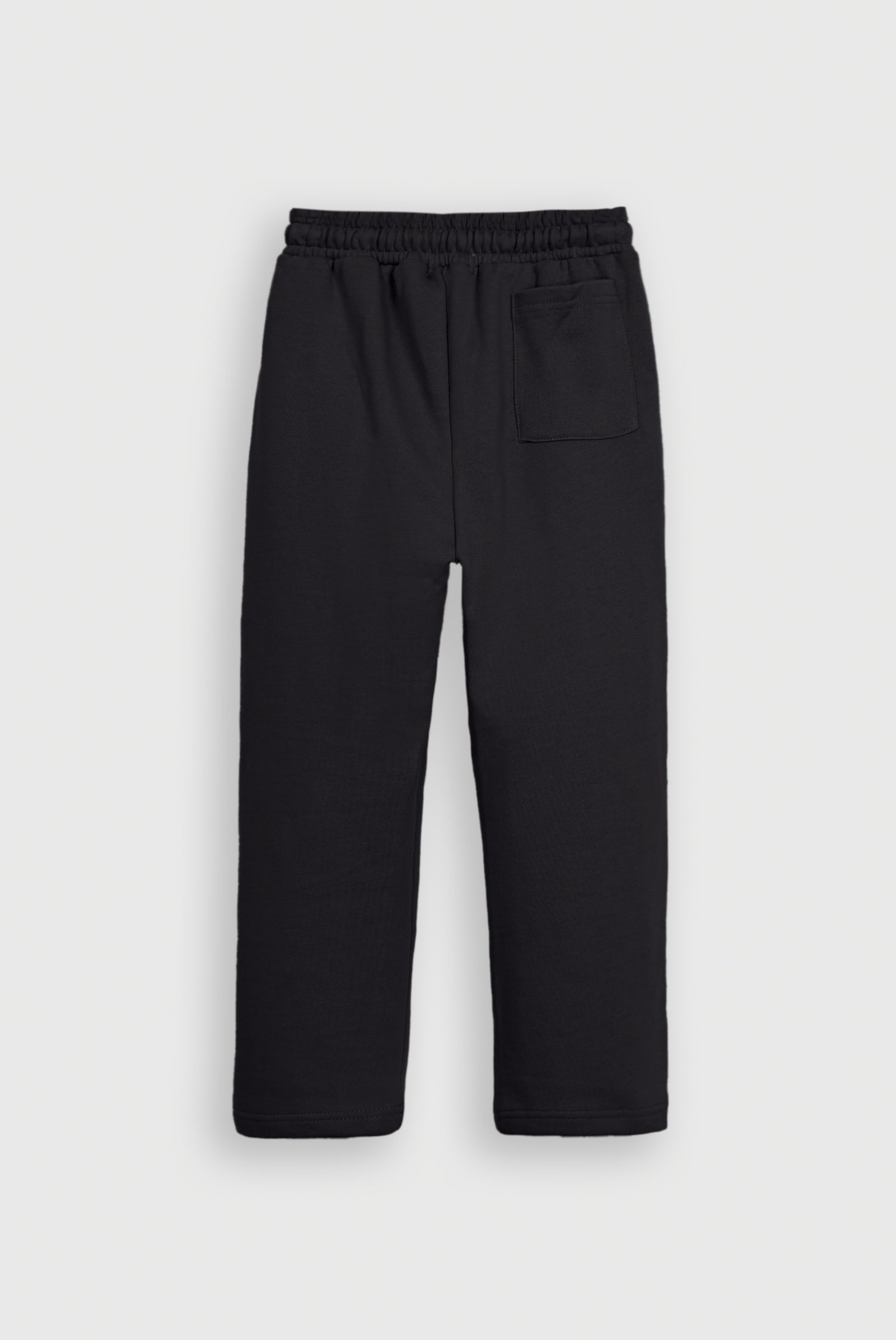 BASIC TERRY black TROUSER