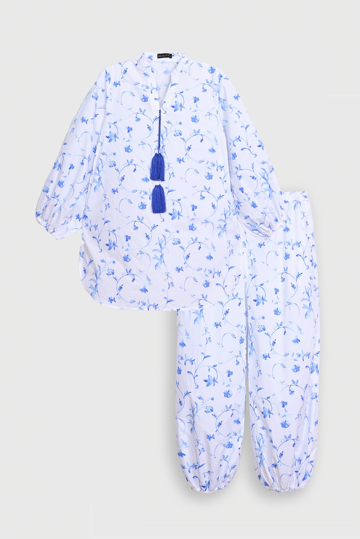 WHITE FLORAL white CO-ORDS Reality