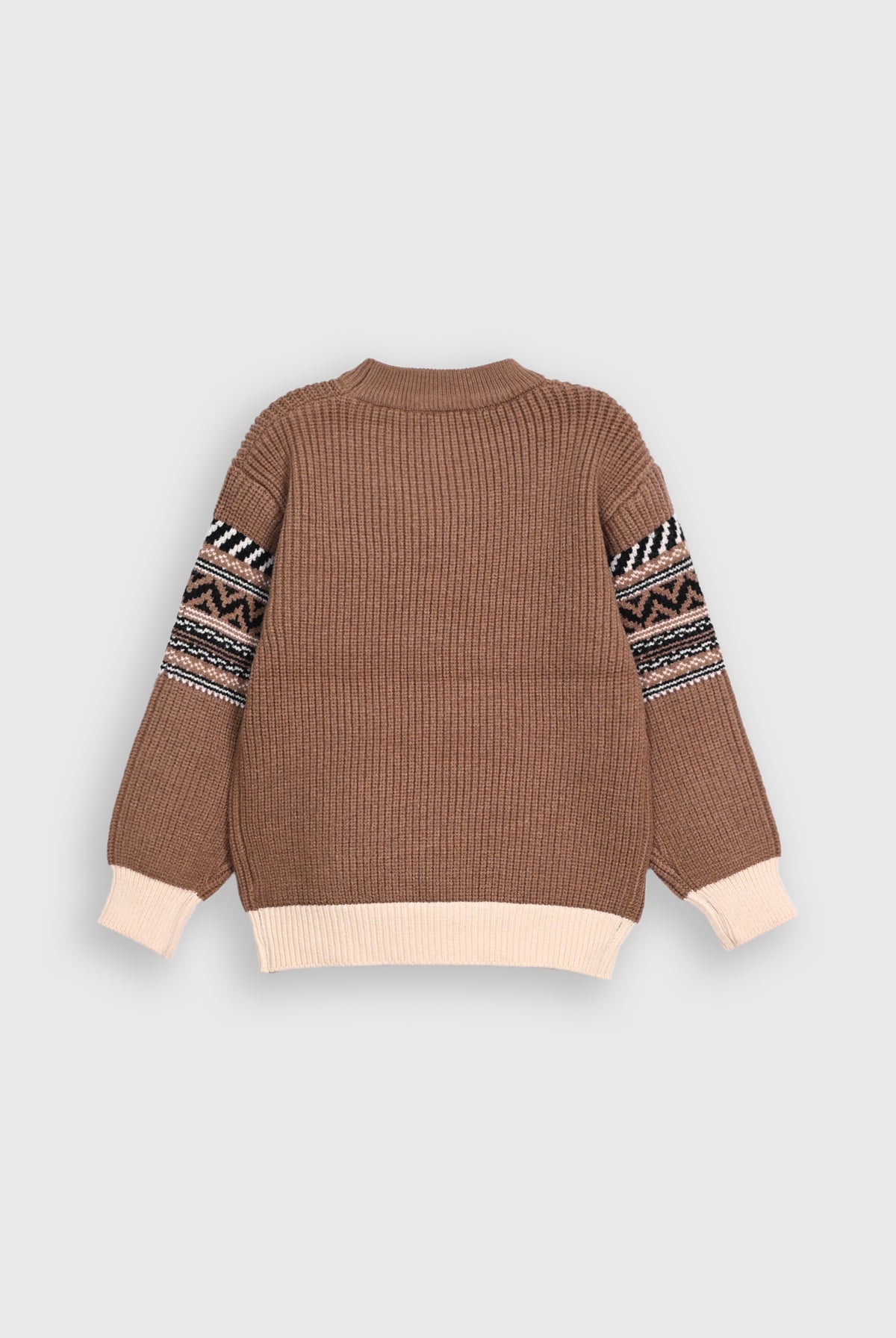 LIGHT BROWN SWEATER