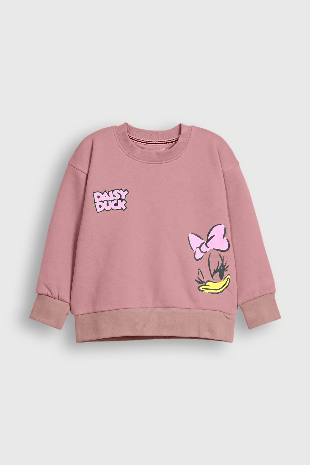 DAISY DUCK tea pink SWEATSHIRT