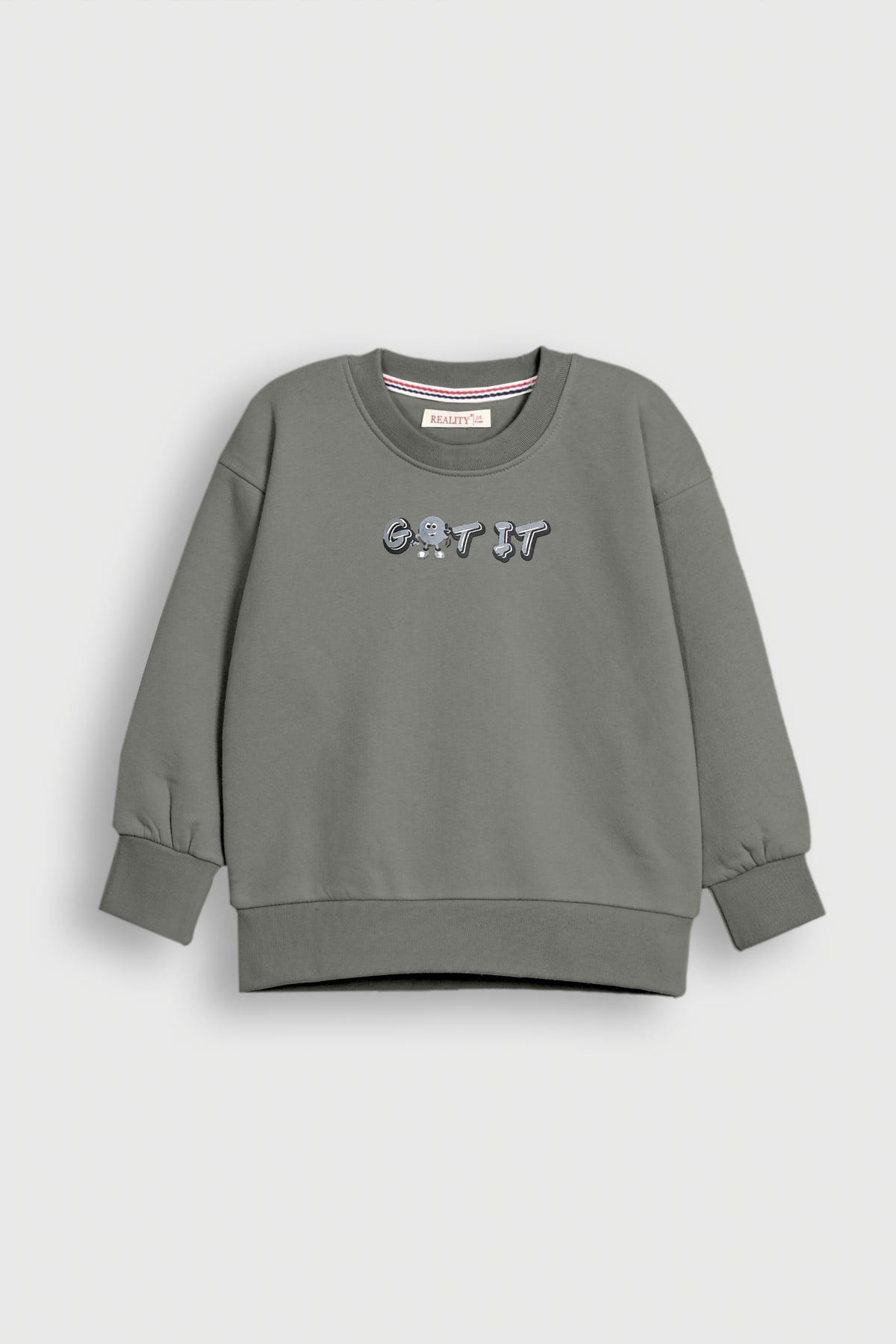BOYS "GOT IT" GREEN SWEATSHIRT