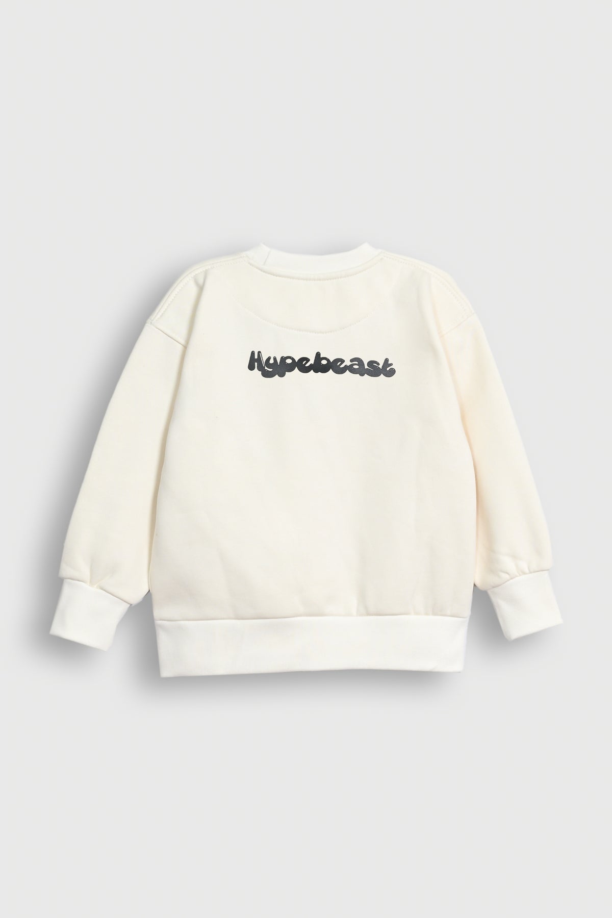 BOYS HYPEBEAST BEIGE SWEATSHIRT
