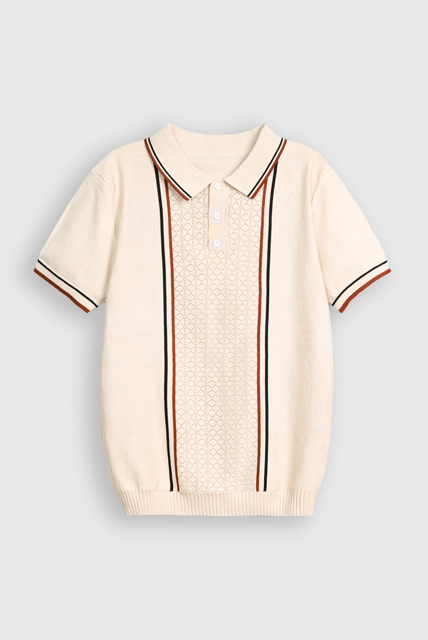 IMPORTED KNITTED SKIN POLO Reality