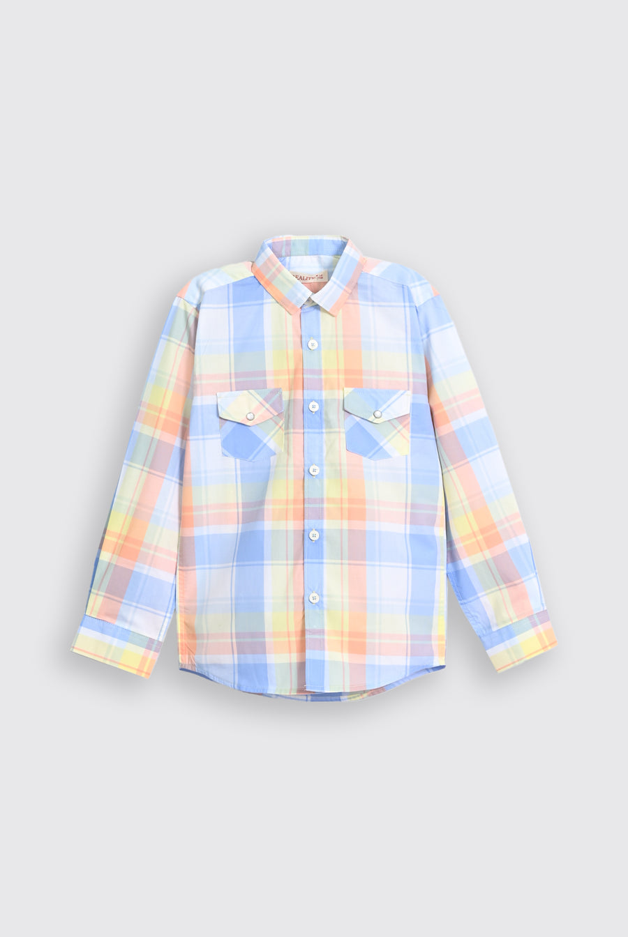 CHECKERD multi SHIRT