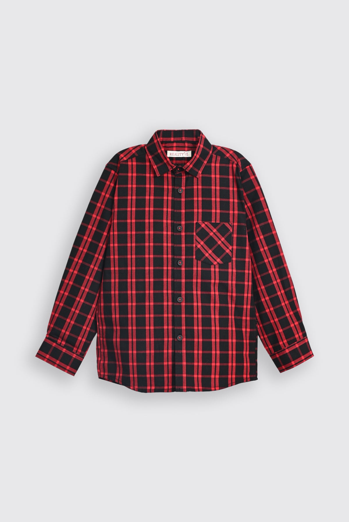 CHECKERD red SHIRT